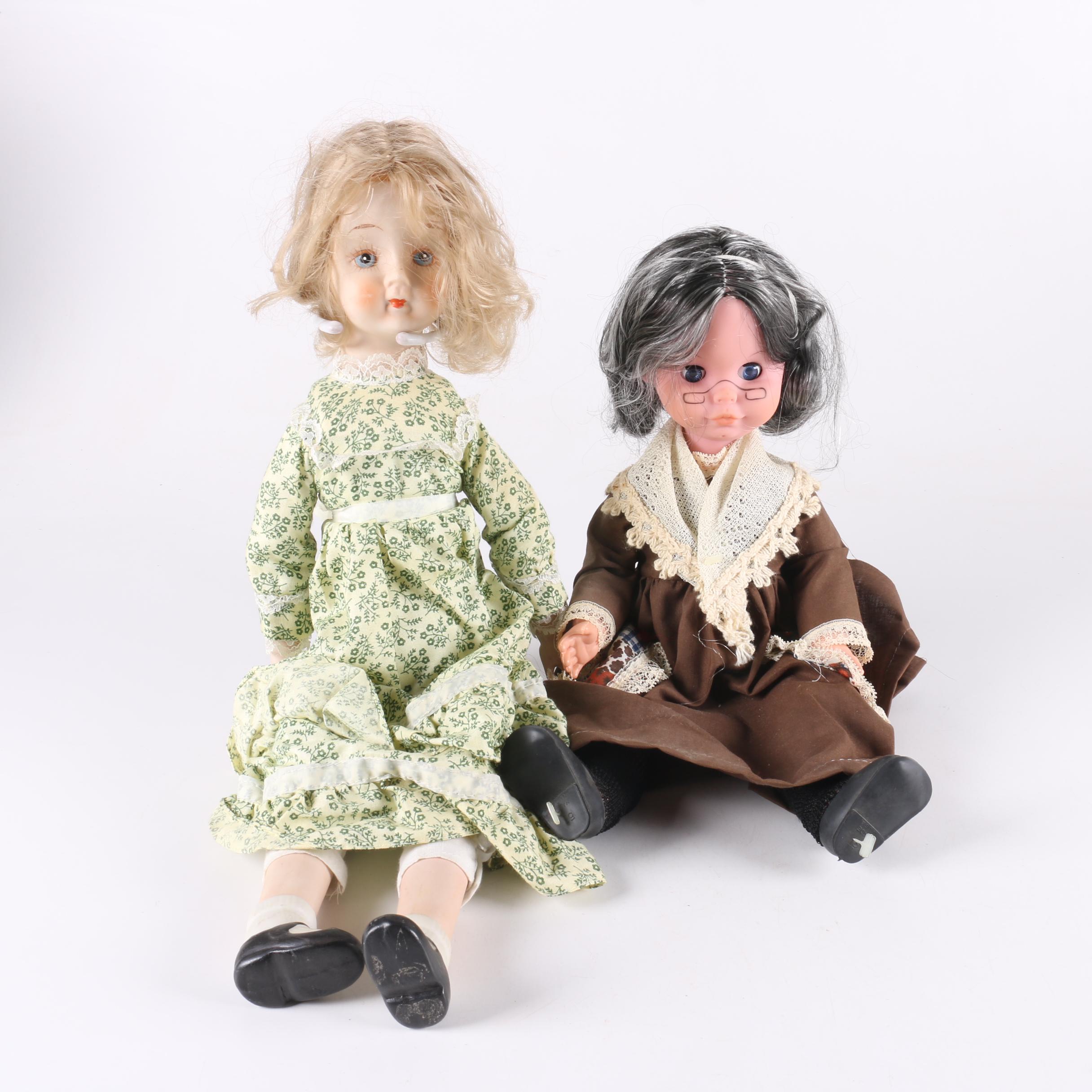 Effanbee "International Collection" Vinyl Dolls and Vintage Souvenir Dolls