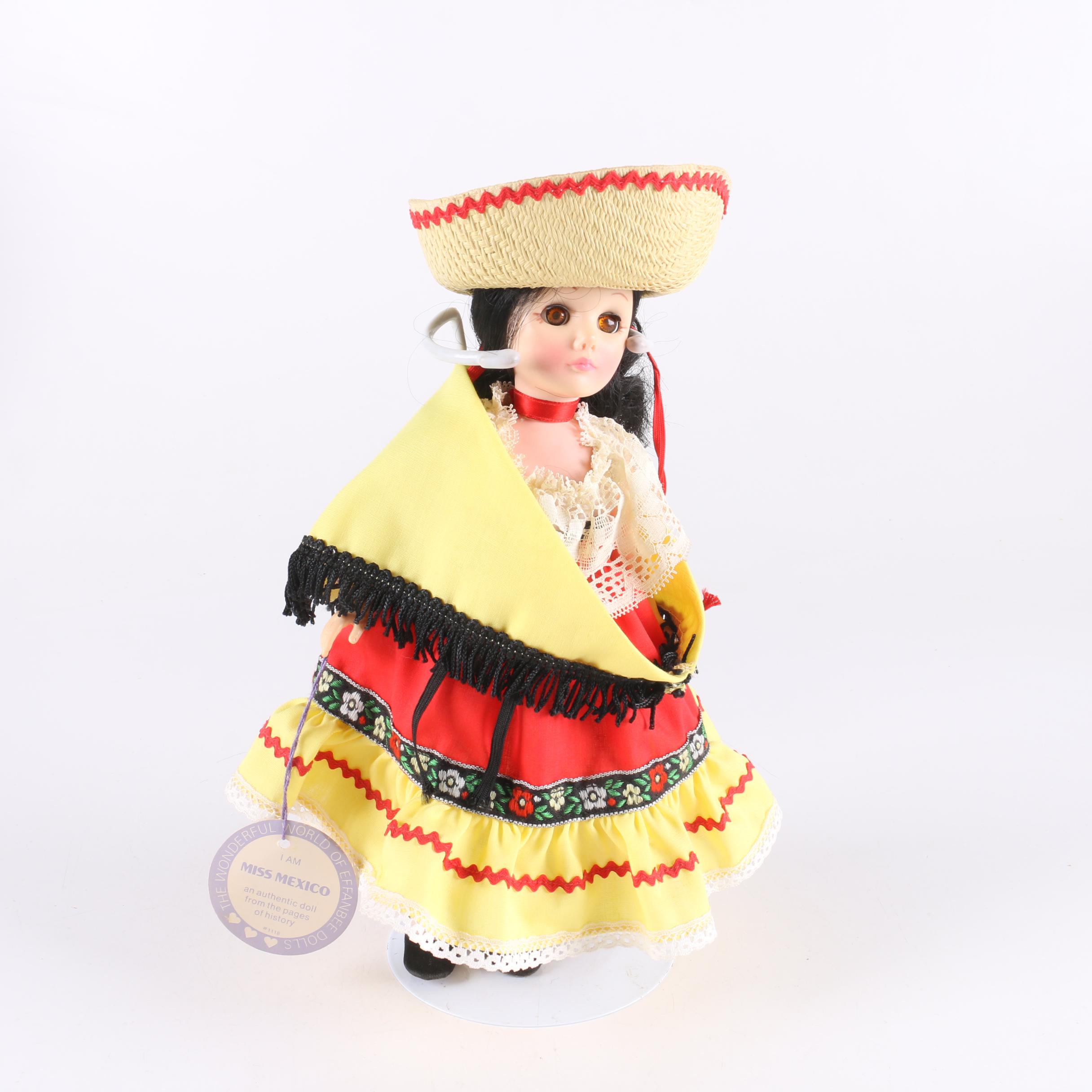 Effanbee "International Collection" Vinyl Dolls and Vintage Souvenir Dolls