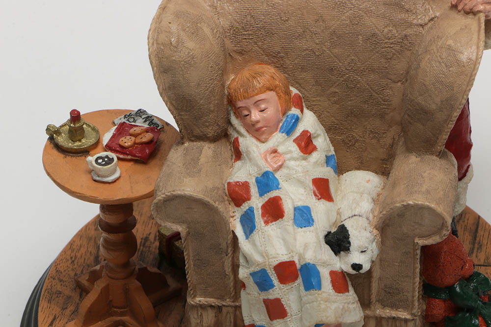 Vintage Rhodes Studios "Rockwell Heirloom" Christmas Displays