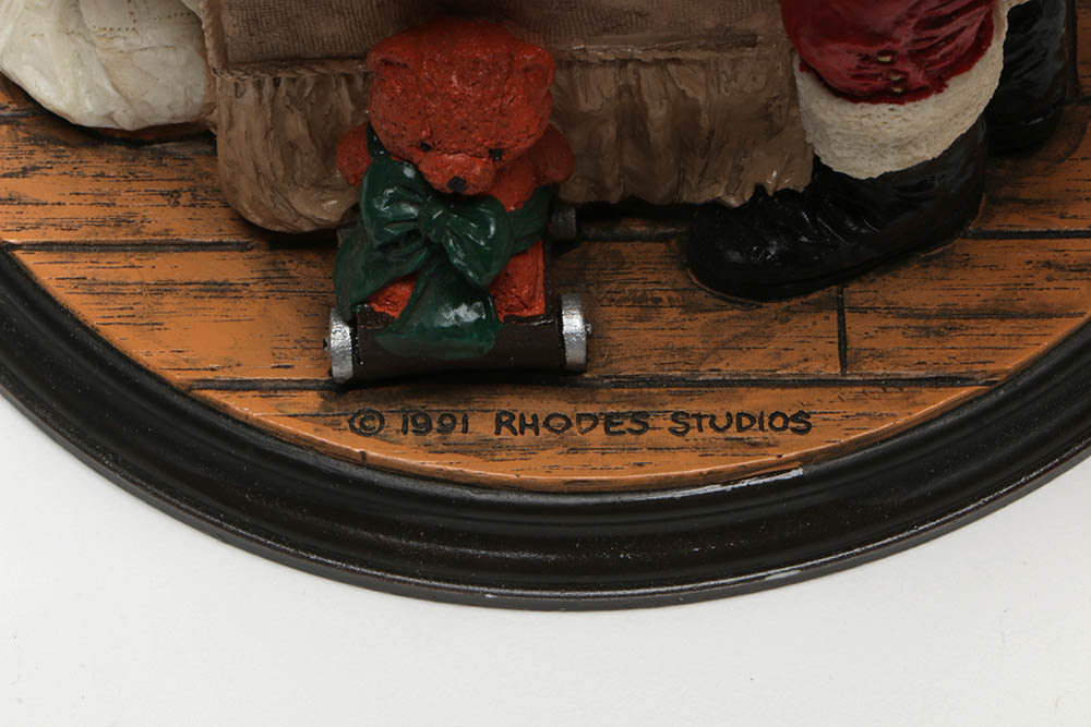 Vintage Rhodes Studios "Rockwell Heirloom" Christmas Displays
