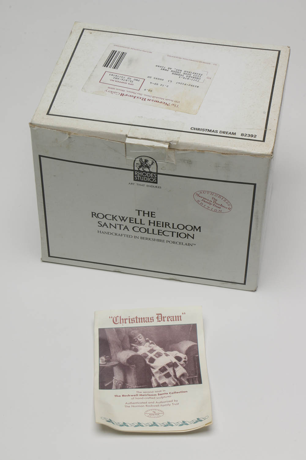 Vintage Rhodes Studios "Rockwell Heirloom" Christmas Displays