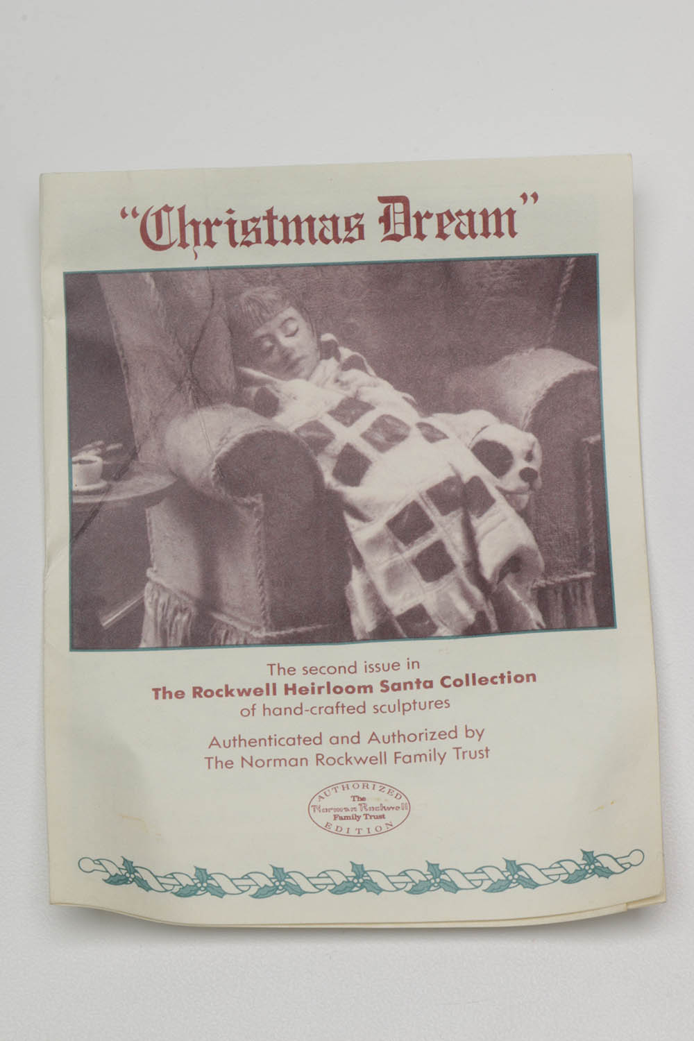 Vintage Rhodes Studios "Rockwell Heirloom" Christmas Displays