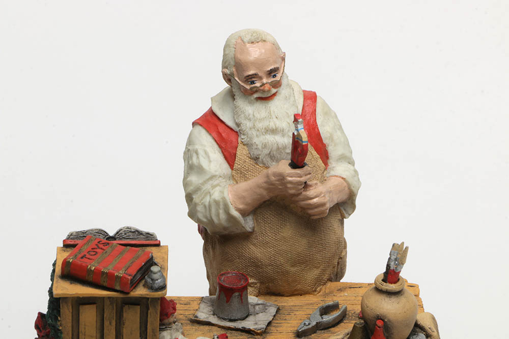 Vintage Rhodes Studios "Rockwell Heirloom" Christmas Displays