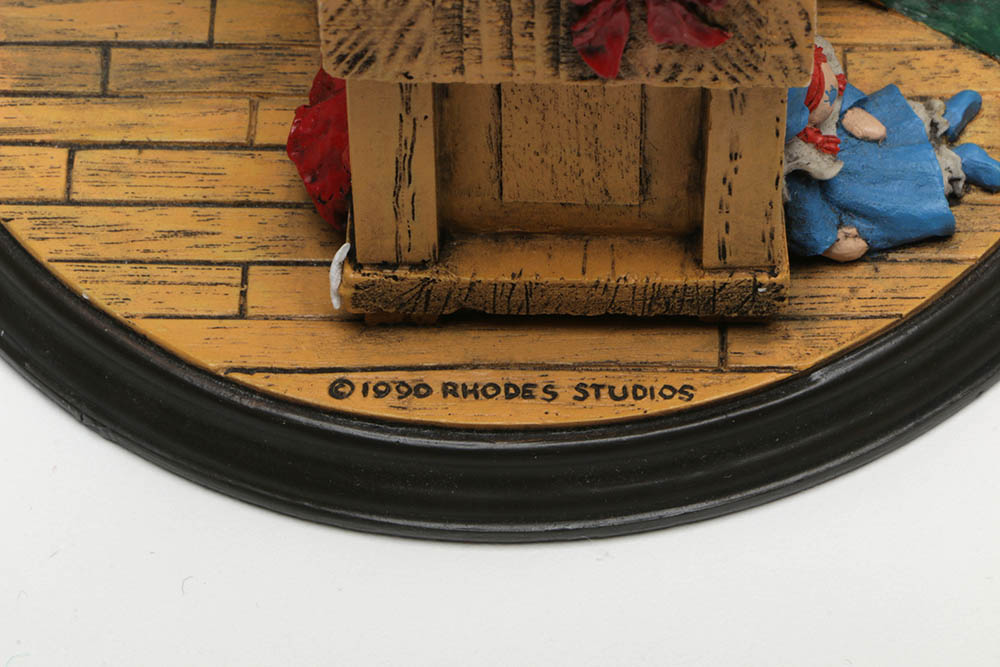 Vintage Rhodes Studios "Rockwell Heirloom" Christmas Displays