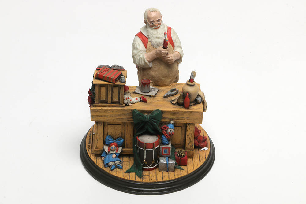 Vintage Rhodes Studios "Rockwell Heirloom" Christmas Displays
