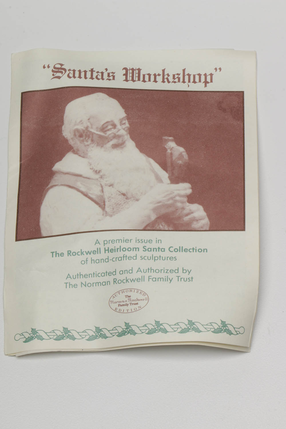 Vintage Rhodes Studios "Rockwell Heirloom" Christmas Displays