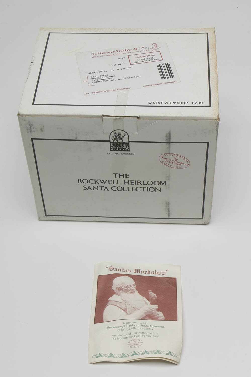 Vintage Rhodes Studios "Rockwell Heirloom" Christmas Displays