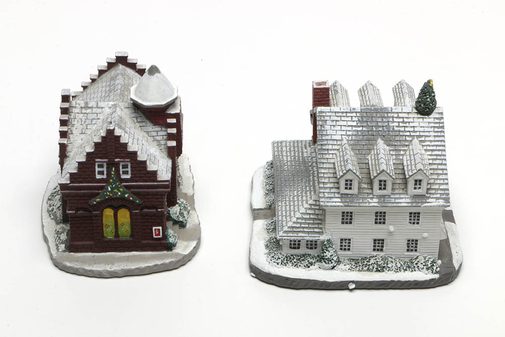 Vintage Rhodes Studios "Rockwell Heirloom" Christmas Displays