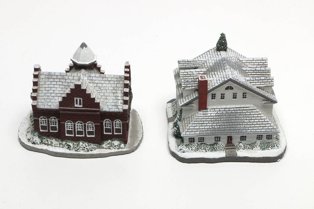 Vintage Rhodes Studios "Rockwell Heirloom" Christmas Displays