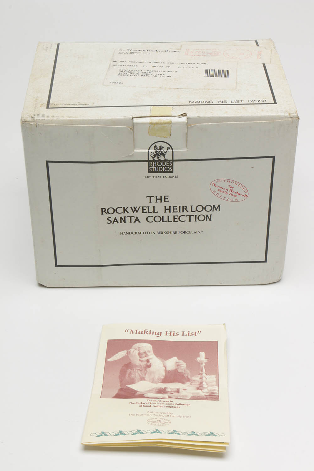 Vintage Rhodes Studios "Rockwell Heirloom" Christmas Displays