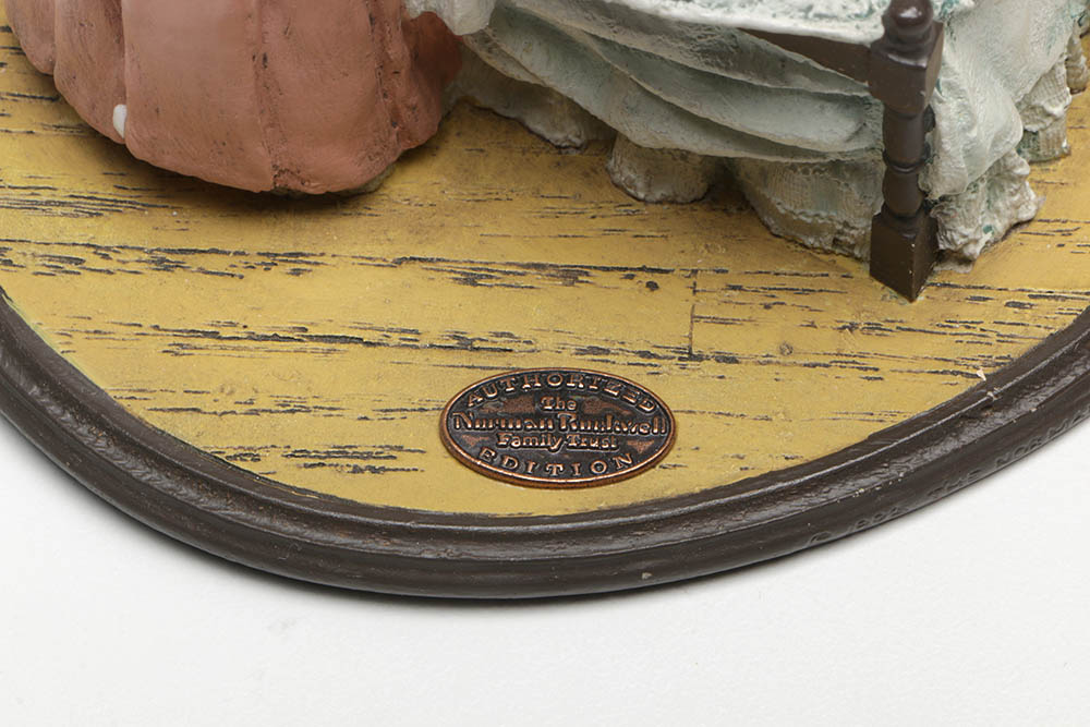 Vintage Rhodes Studios "Rockwell Heirloom" Christmas Displays