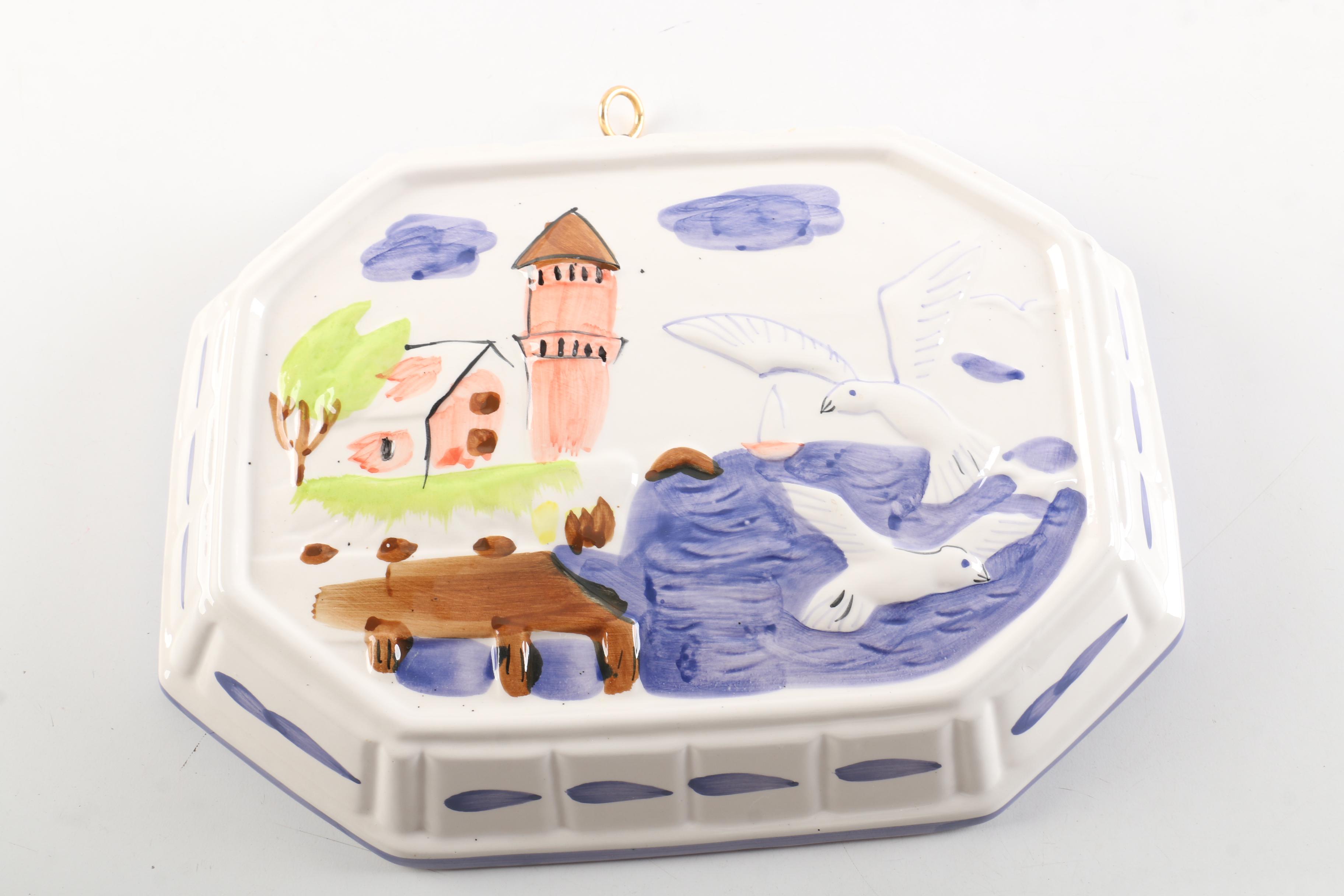 Decorative Ceramic Food Molds