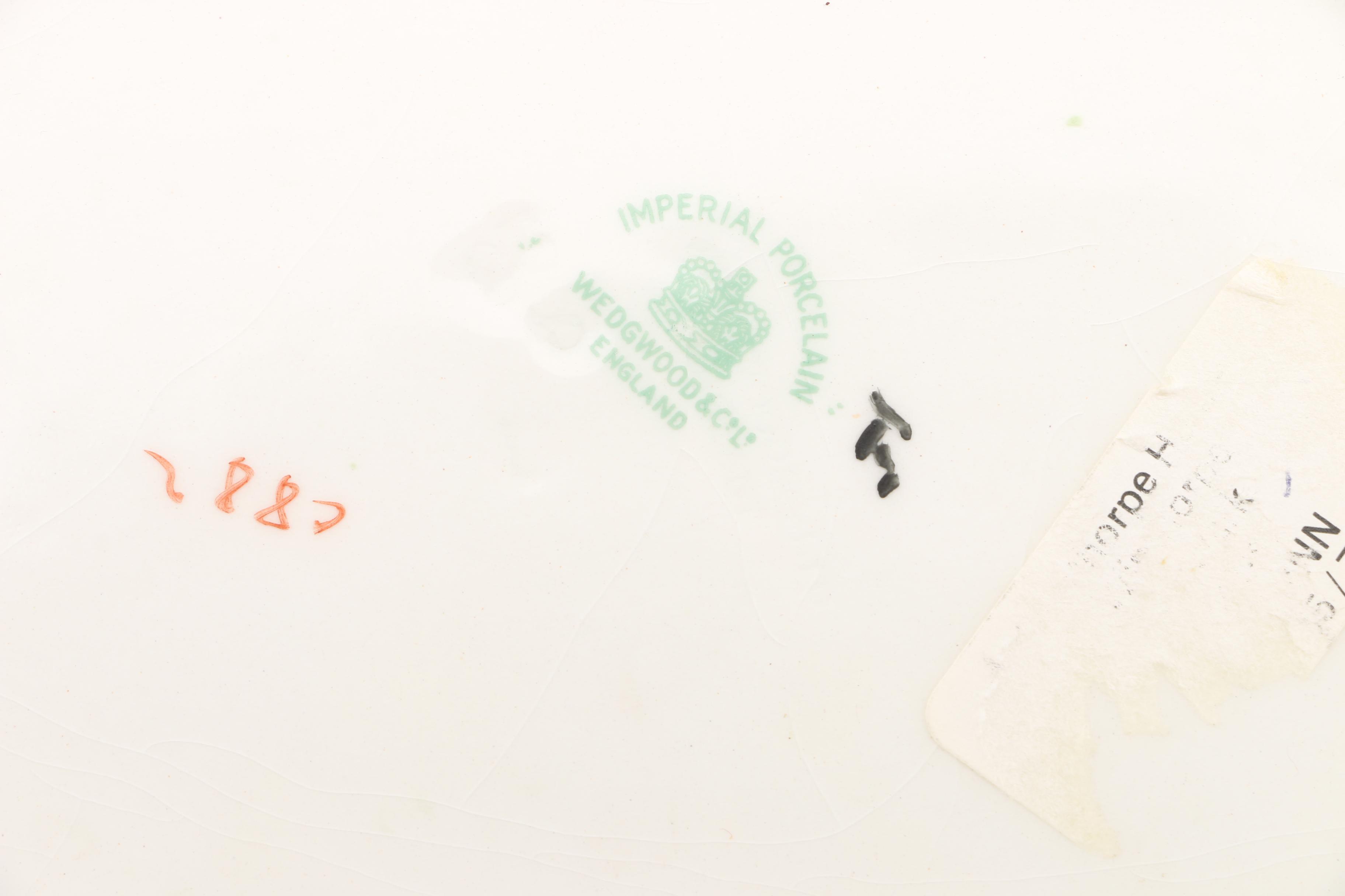 Antique Wedgwood & Co. Imperial Porcelain Pheasant Serving Tray