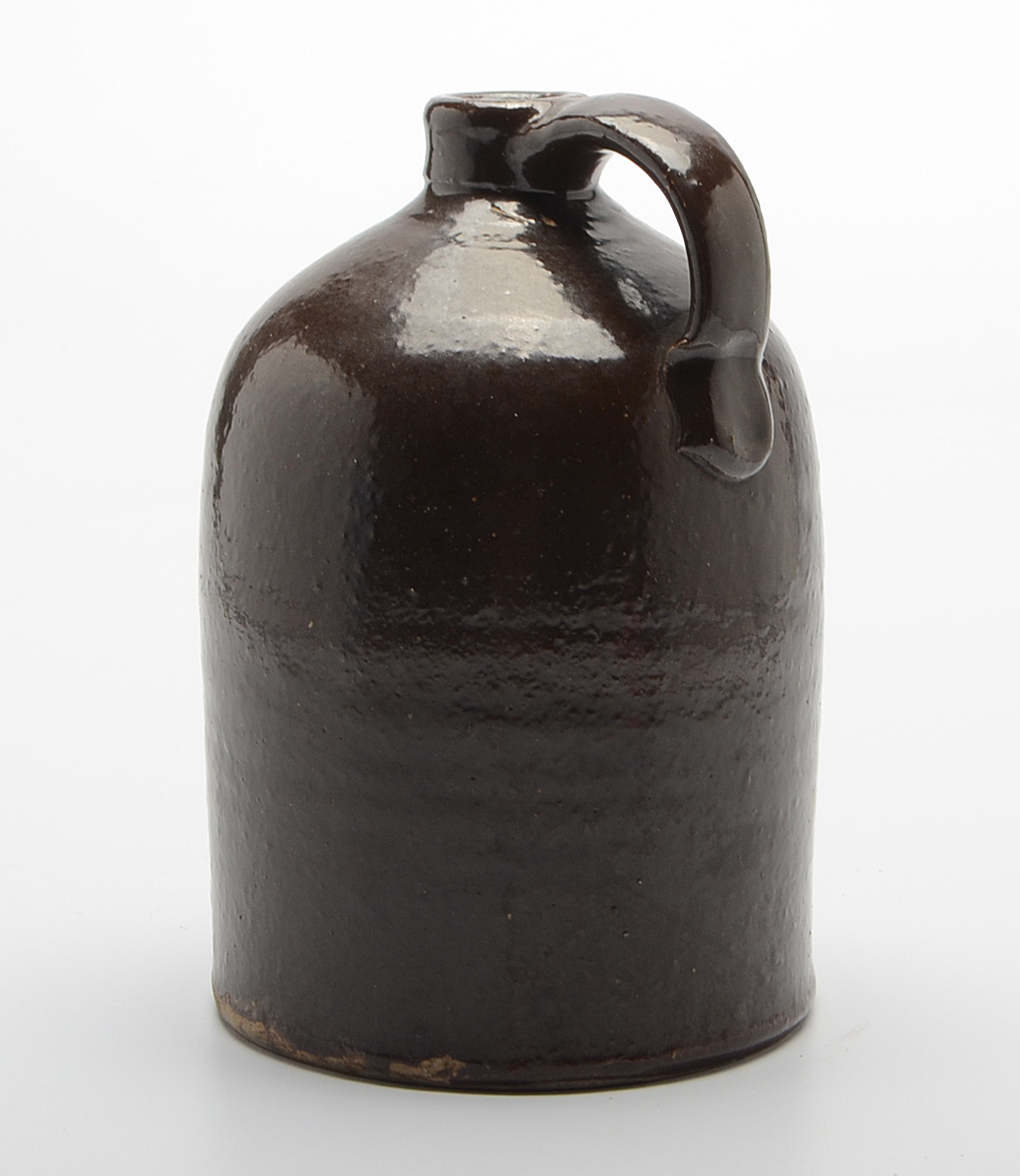 Vintage Brown Stoneware Jug