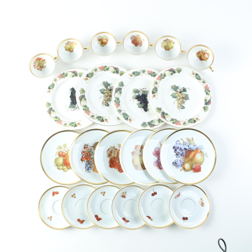 Vintage Porcelain Tableware Featuring Ebeling & Reuss Co.