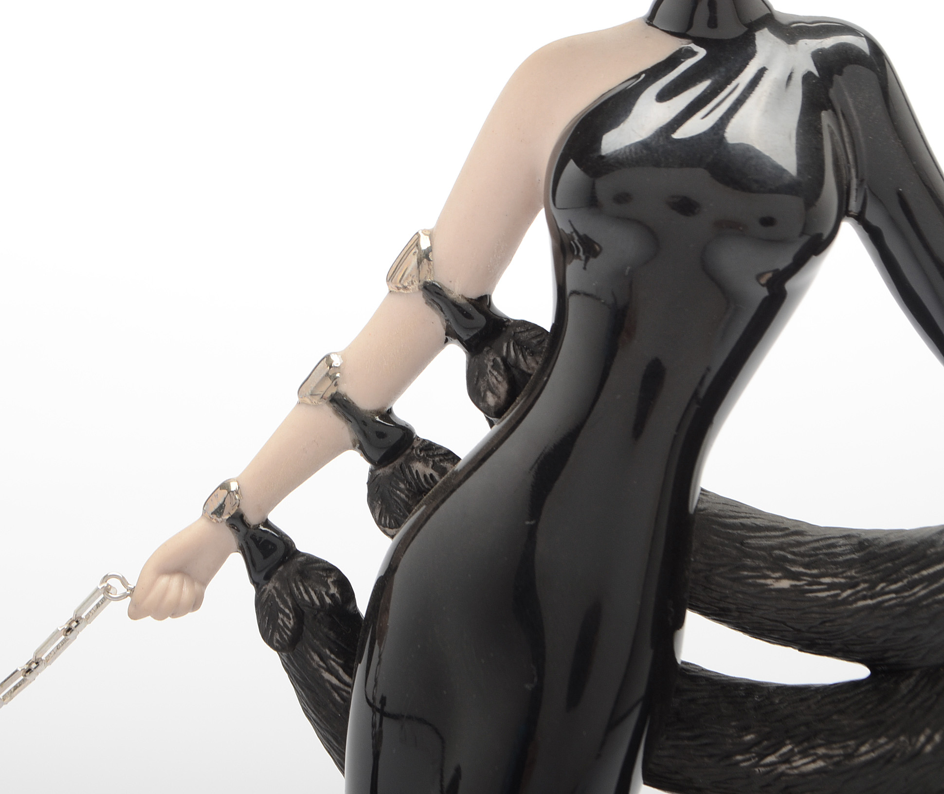 Franklin Mint House of Erte "Symphony in Black" Figurine