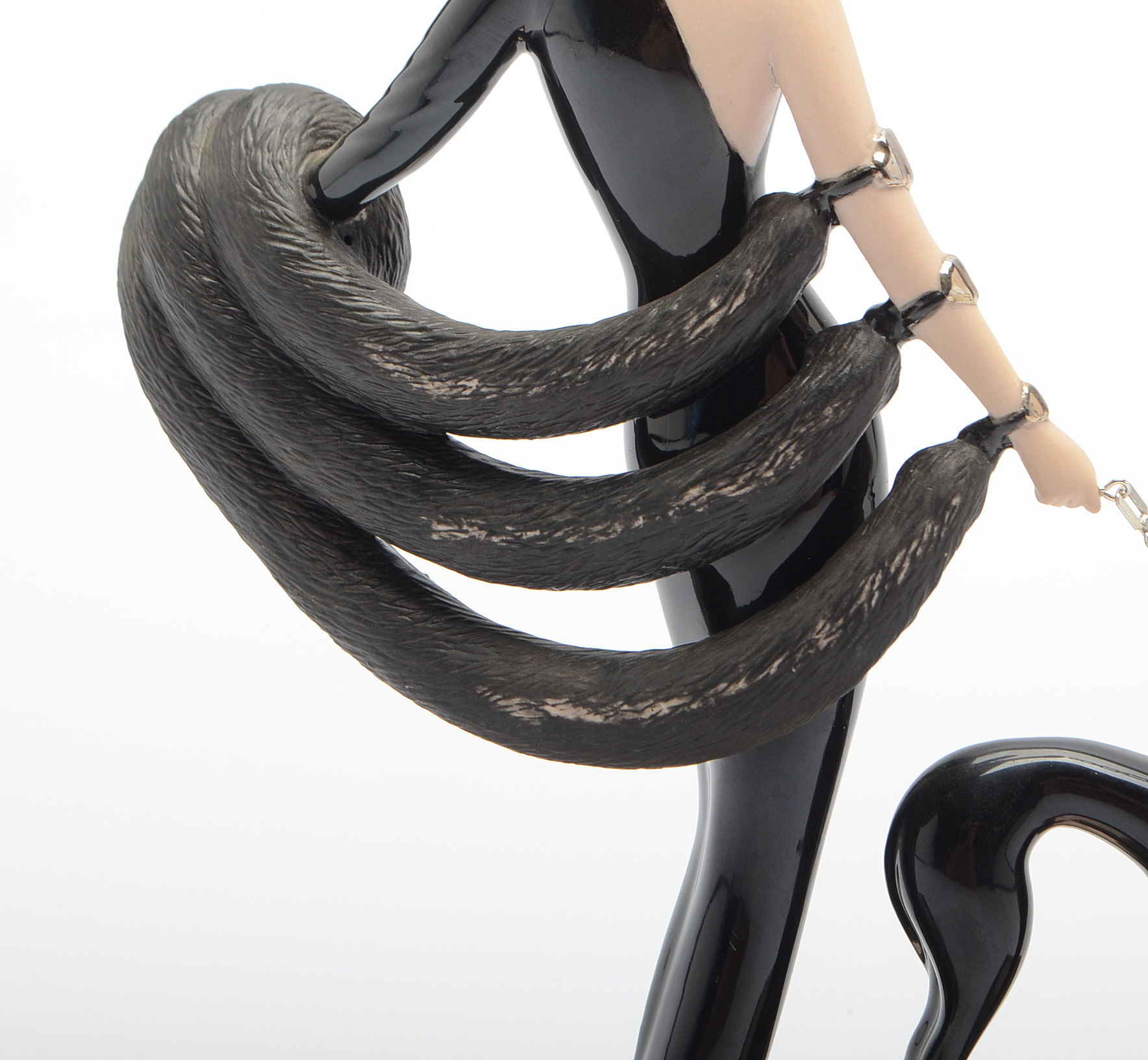 Franklin Mint House of Erte "Symphony in Black" Figurine