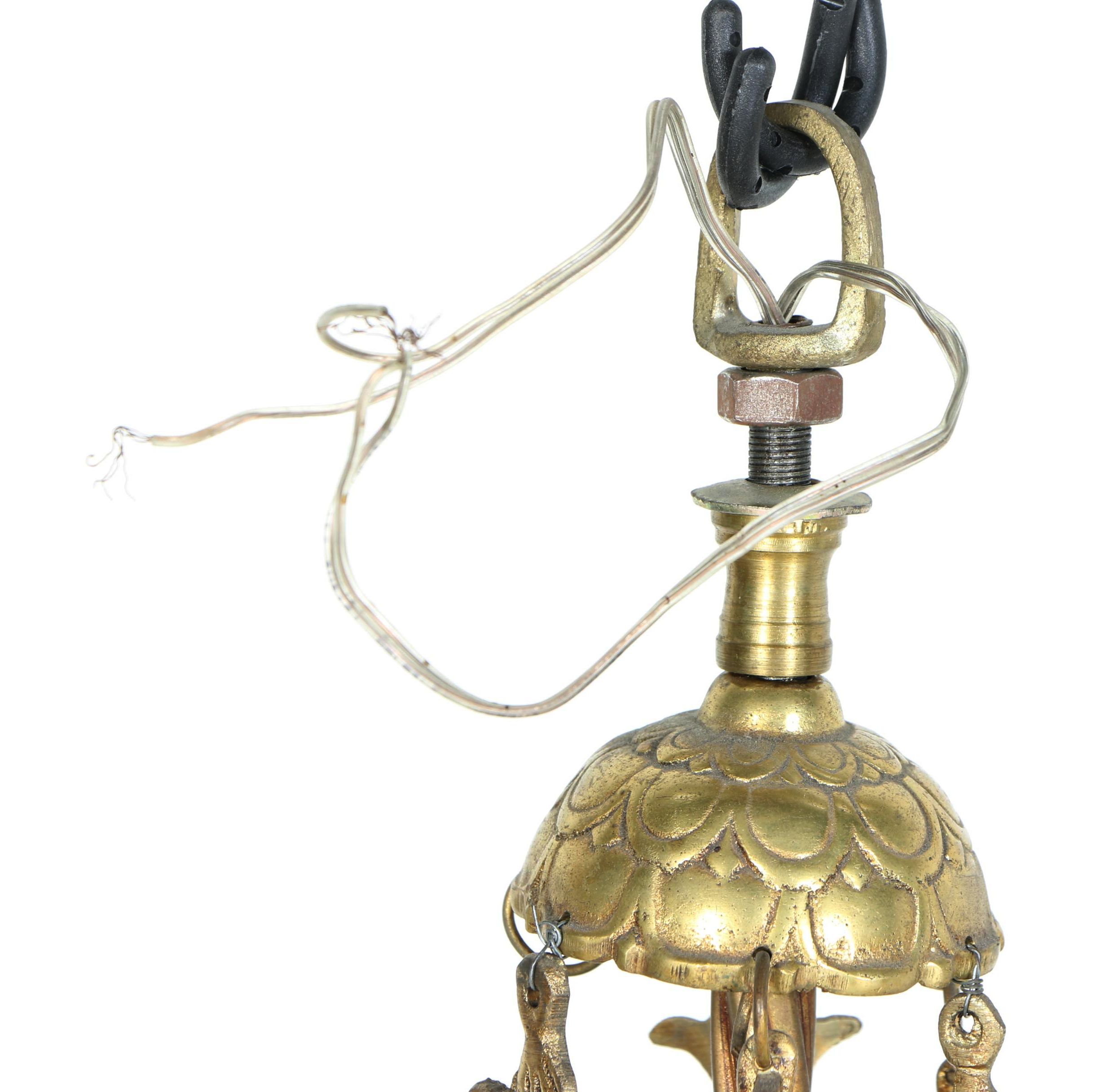 Antique Brass Chandelier