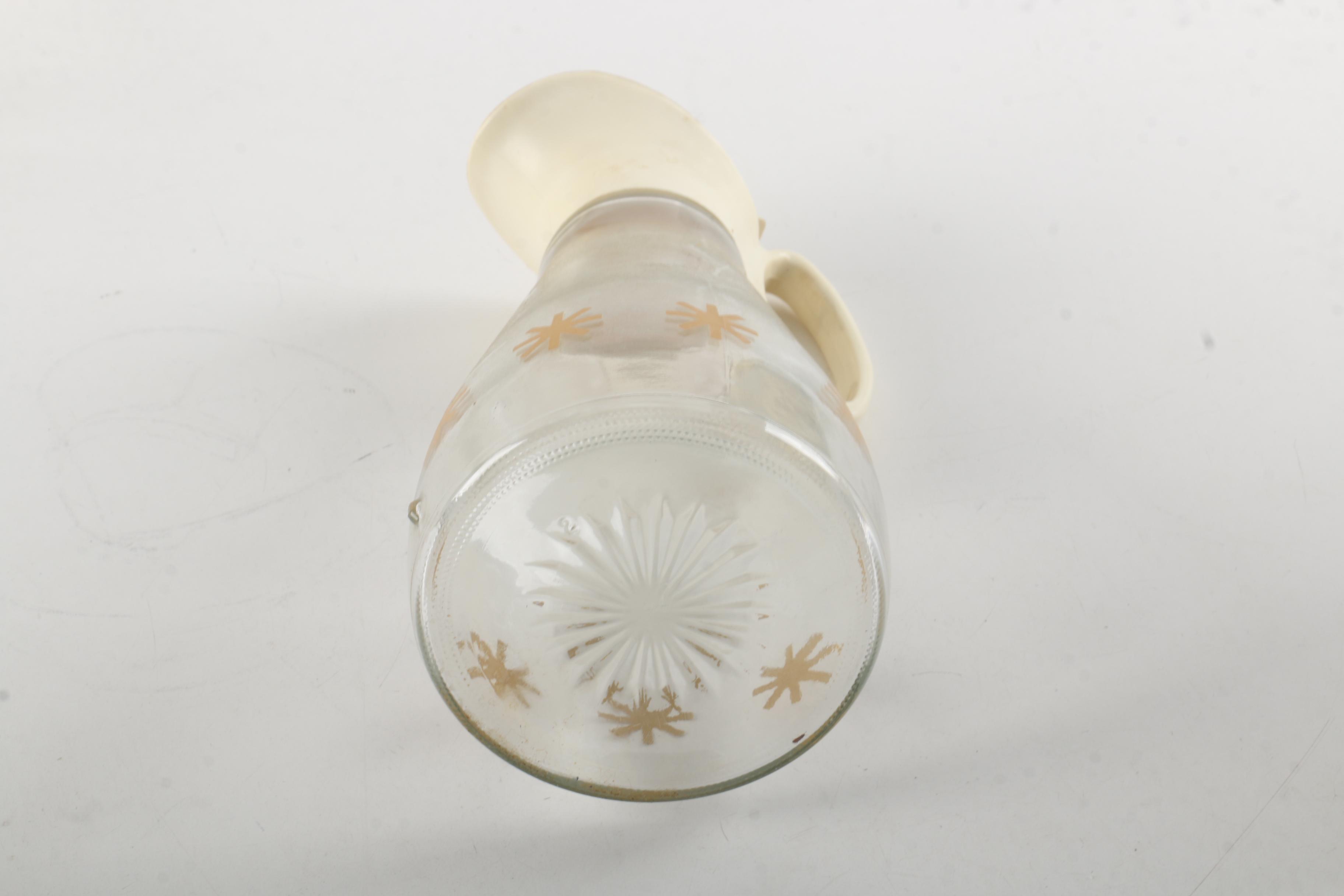 Vintage Glass Bakeware and Serveware Featuring Pyrex and Mid Century Log Cabin