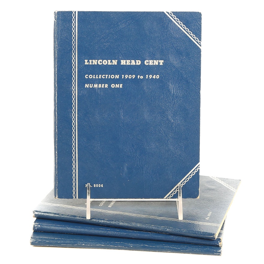 Vintage Lincoln Head Cent Whitman Folders