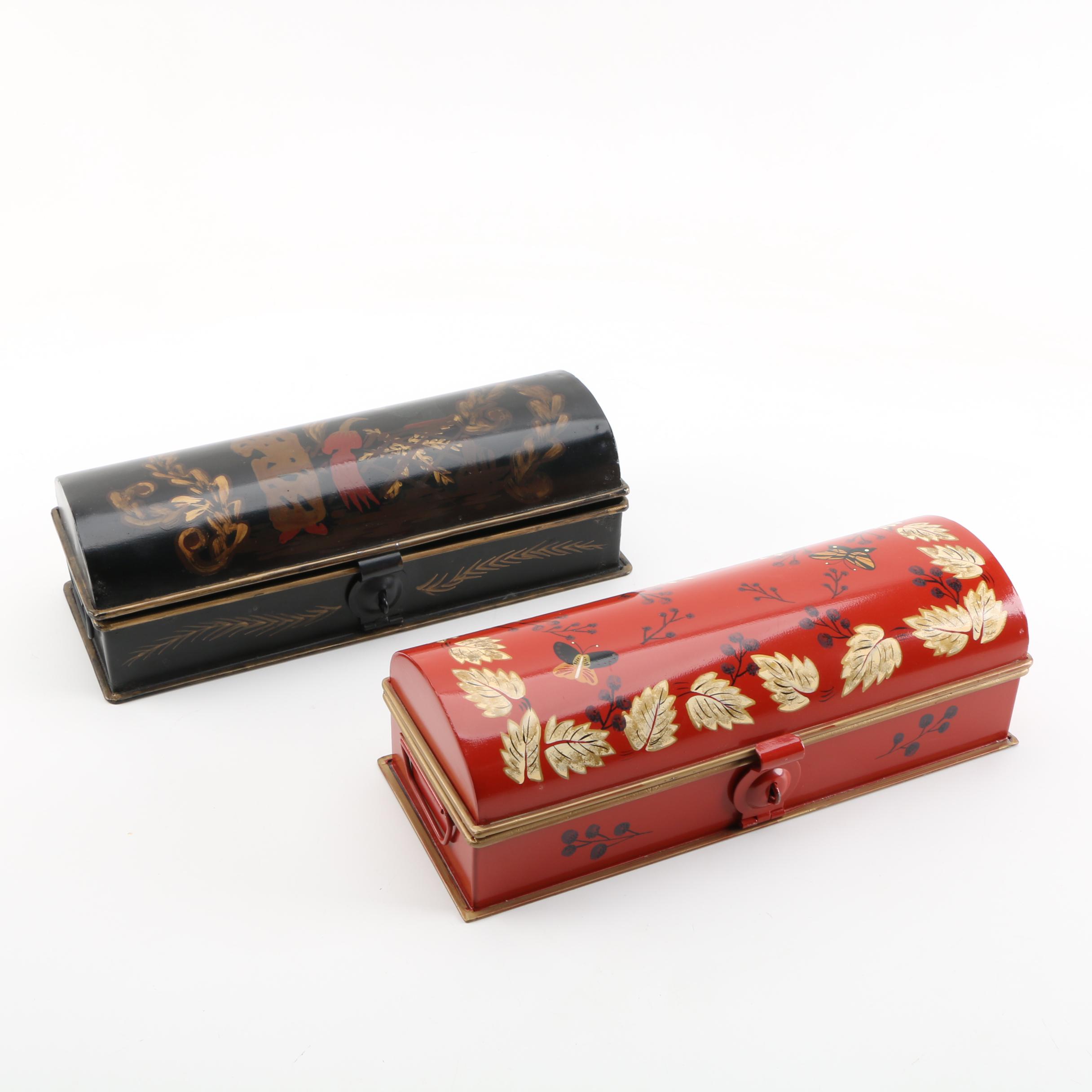 Decorative Chinese Storage Lock Boxes