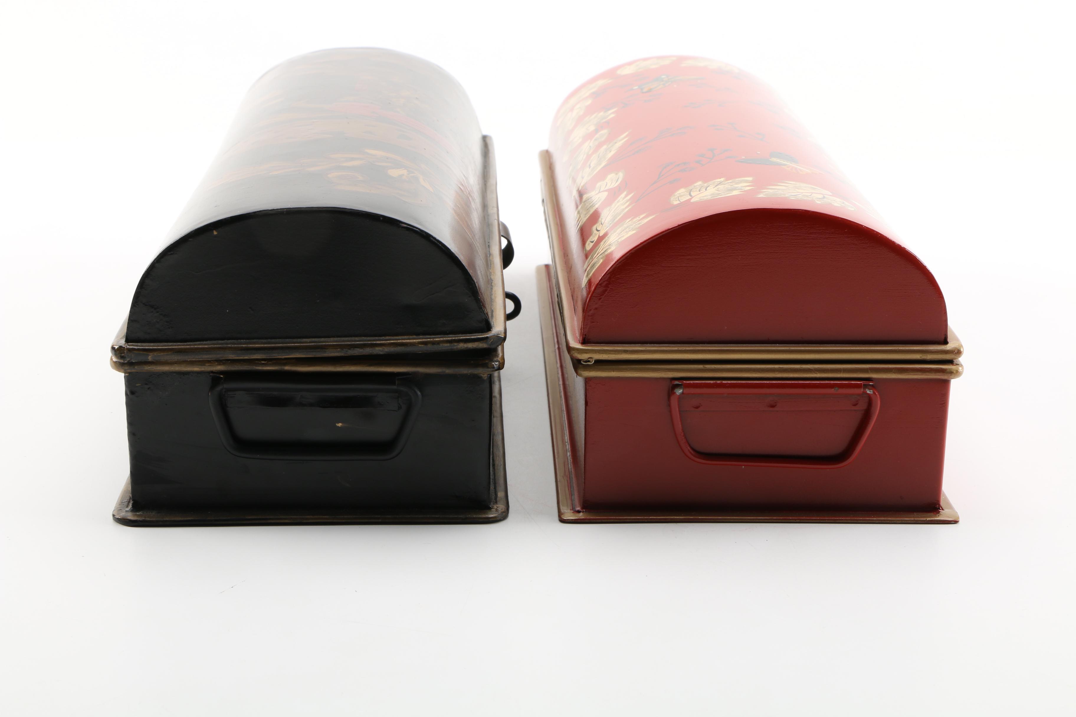 Decorative Chinese Storage Lock Boxes