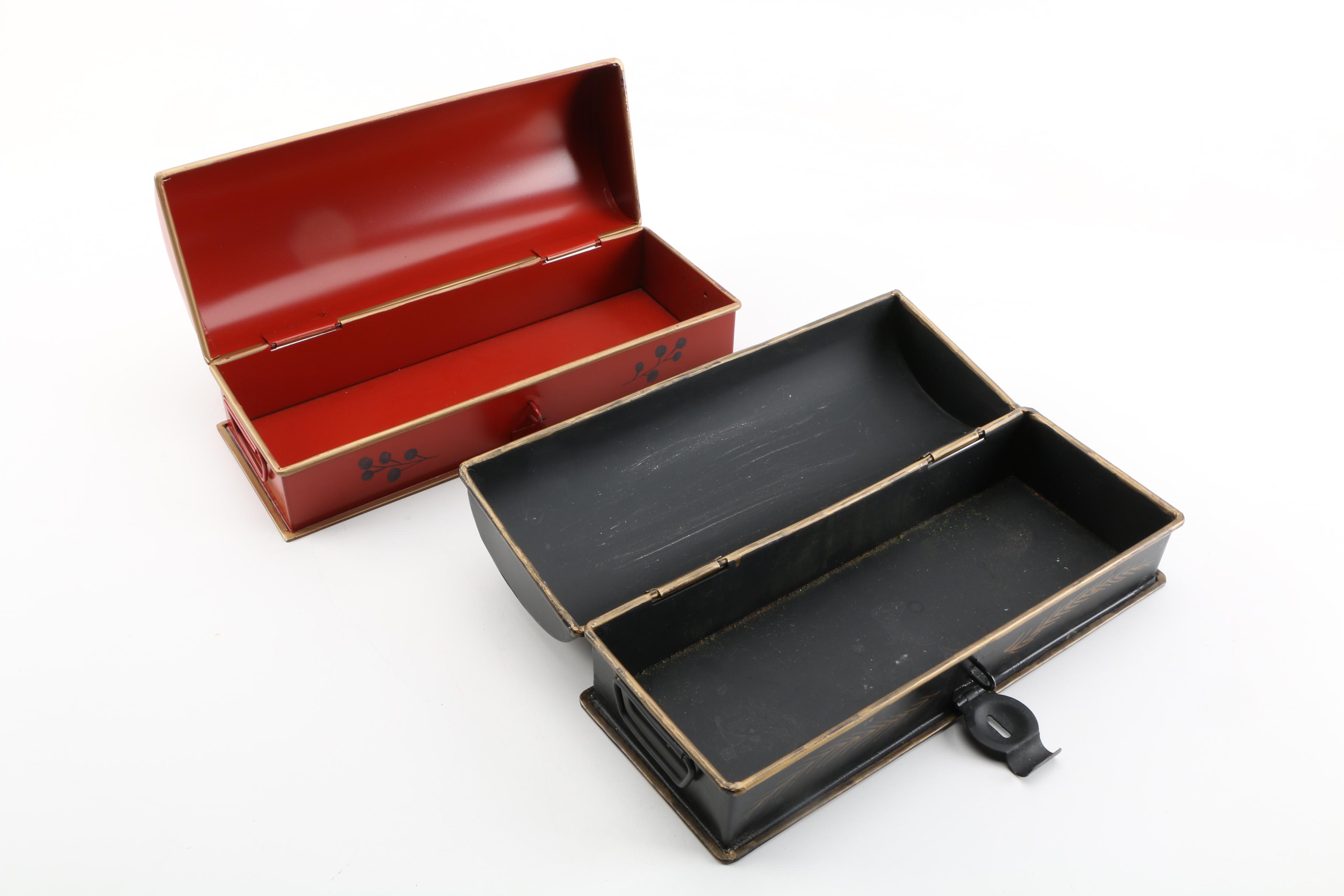 Decorative Chinese Storage Lock Boxes