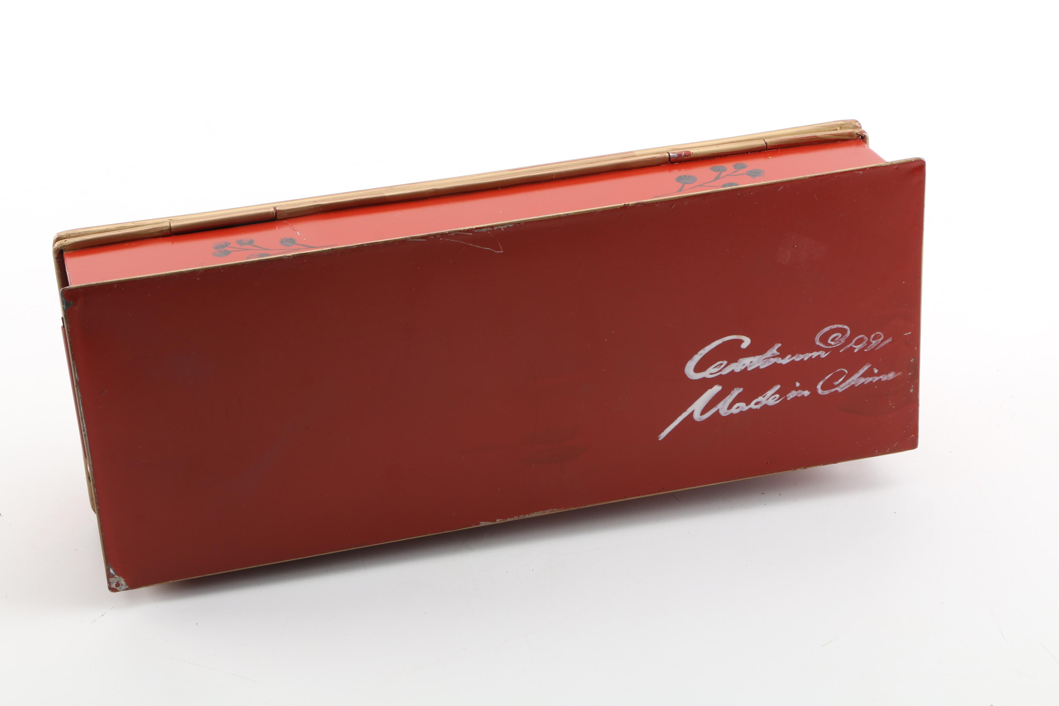 Decorative Chinese Storage Lock Boxes