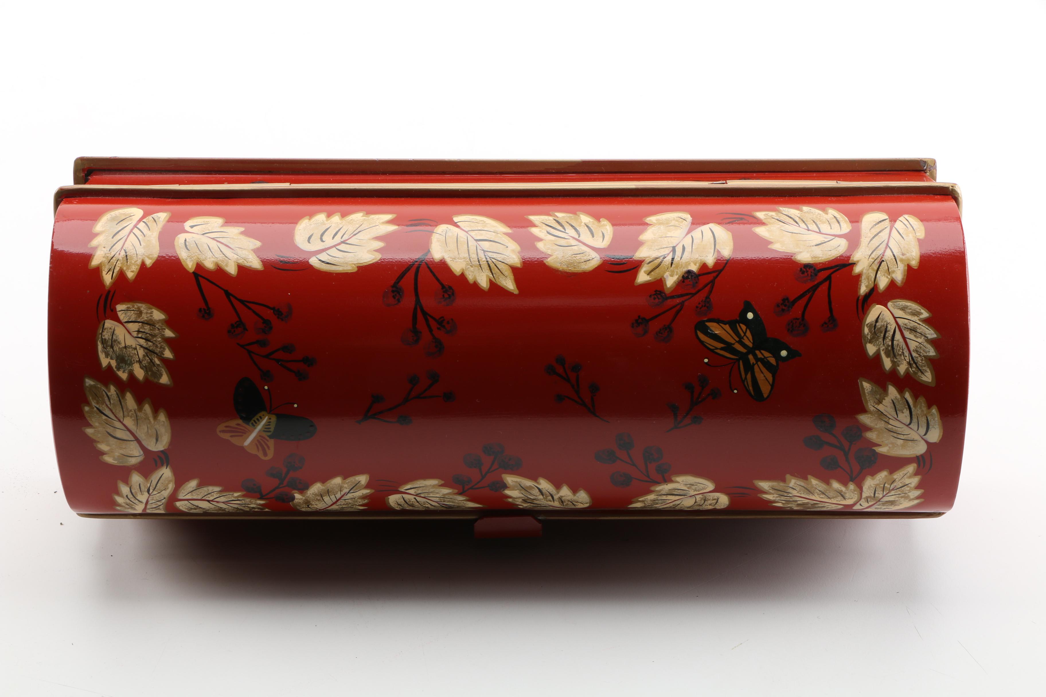 Decorative Chinese Storage Lock Boxes