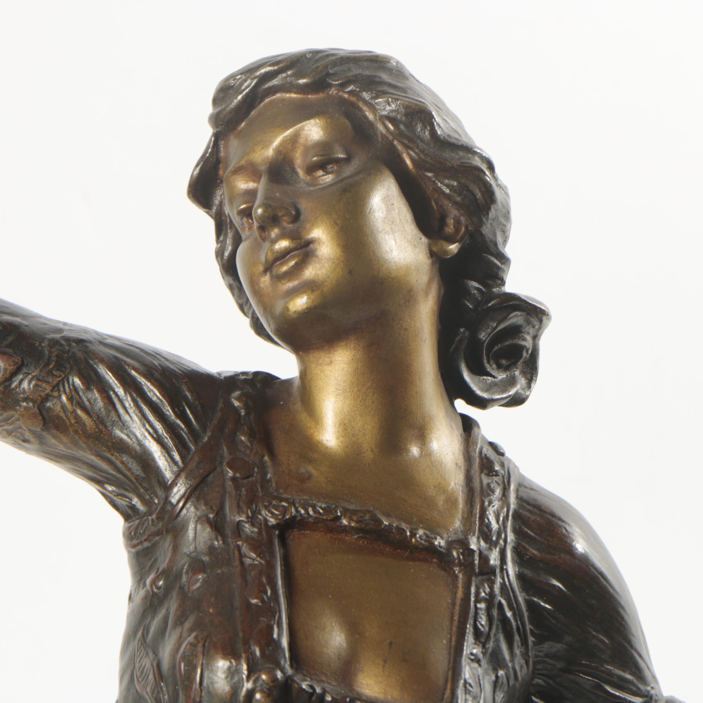 Peter Tereszczuk Bronze Sculpture of Dancer