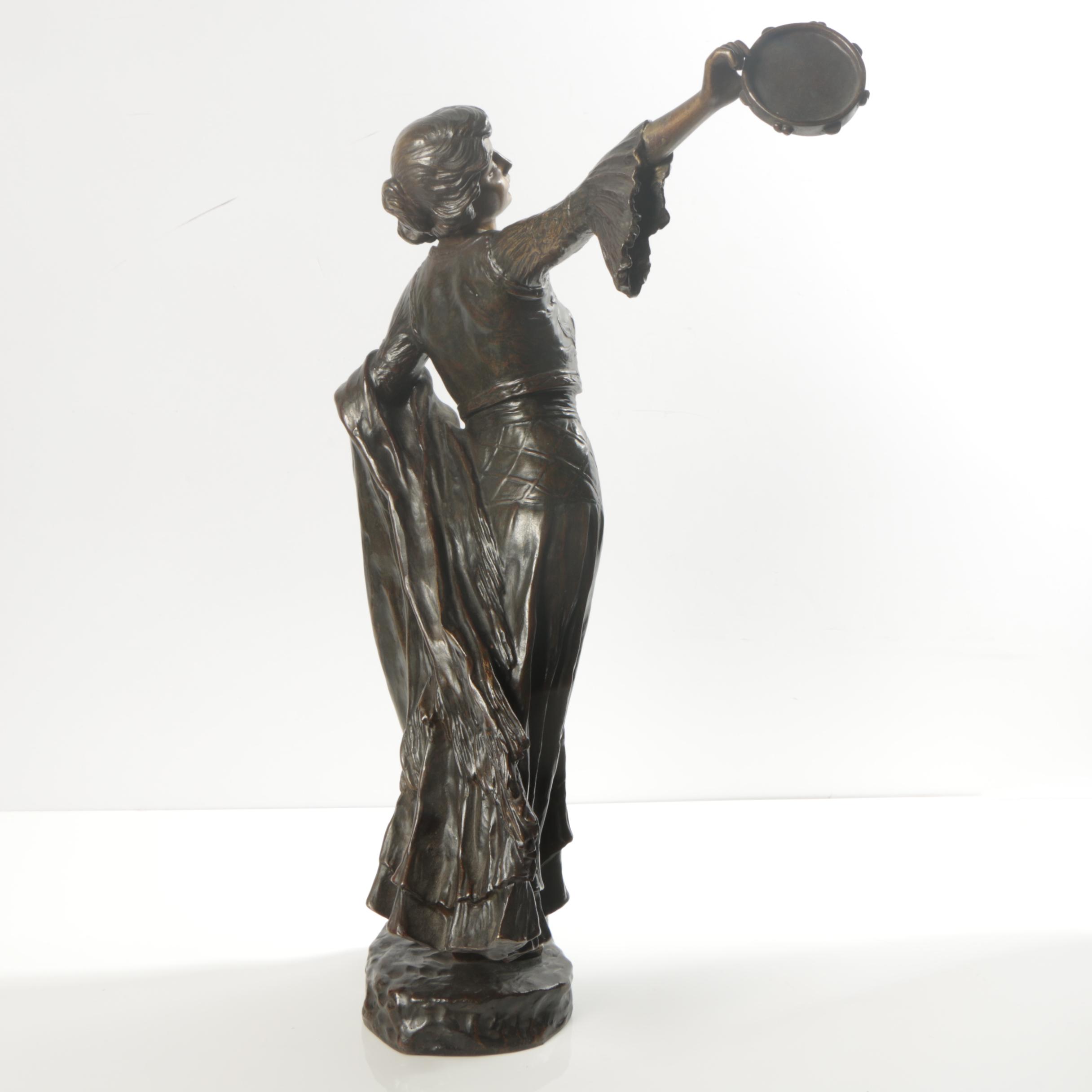 Peter Tereszczuk Bronze Sculpture of Dancer