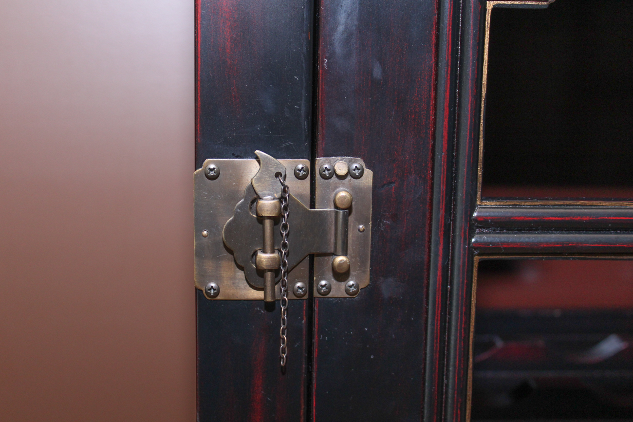 Thomasville Asian Style Wine and China Cabinets