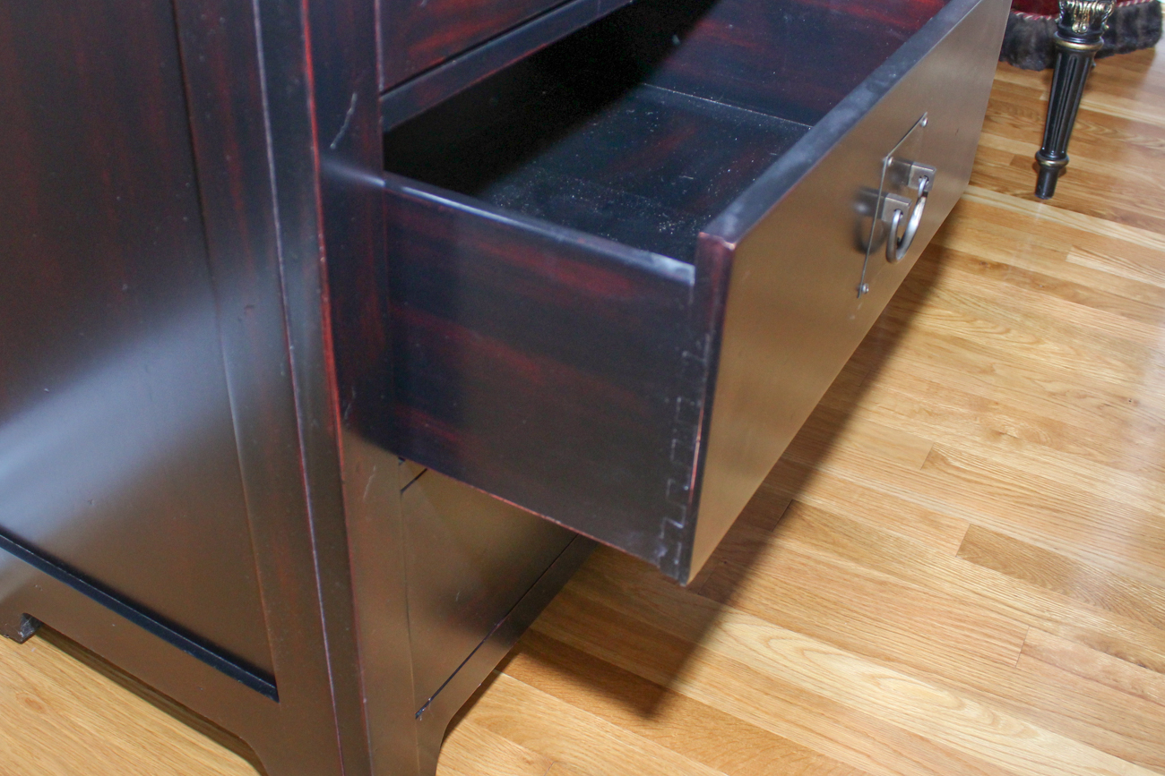 Thomasville Asian Style Wine and China Cabinets