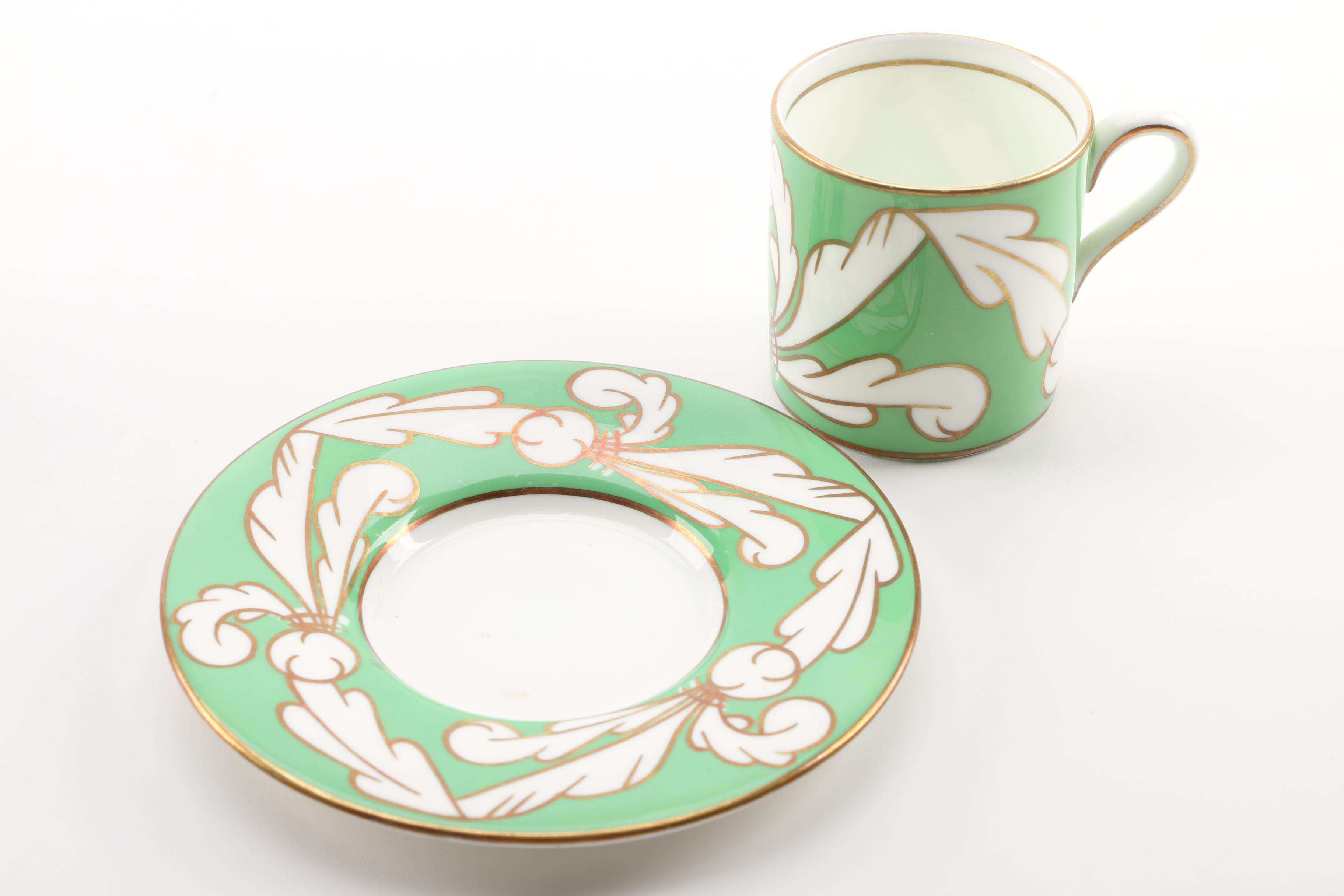 Vintage Wedgwood and Puls Porcelain Cups and Saucers