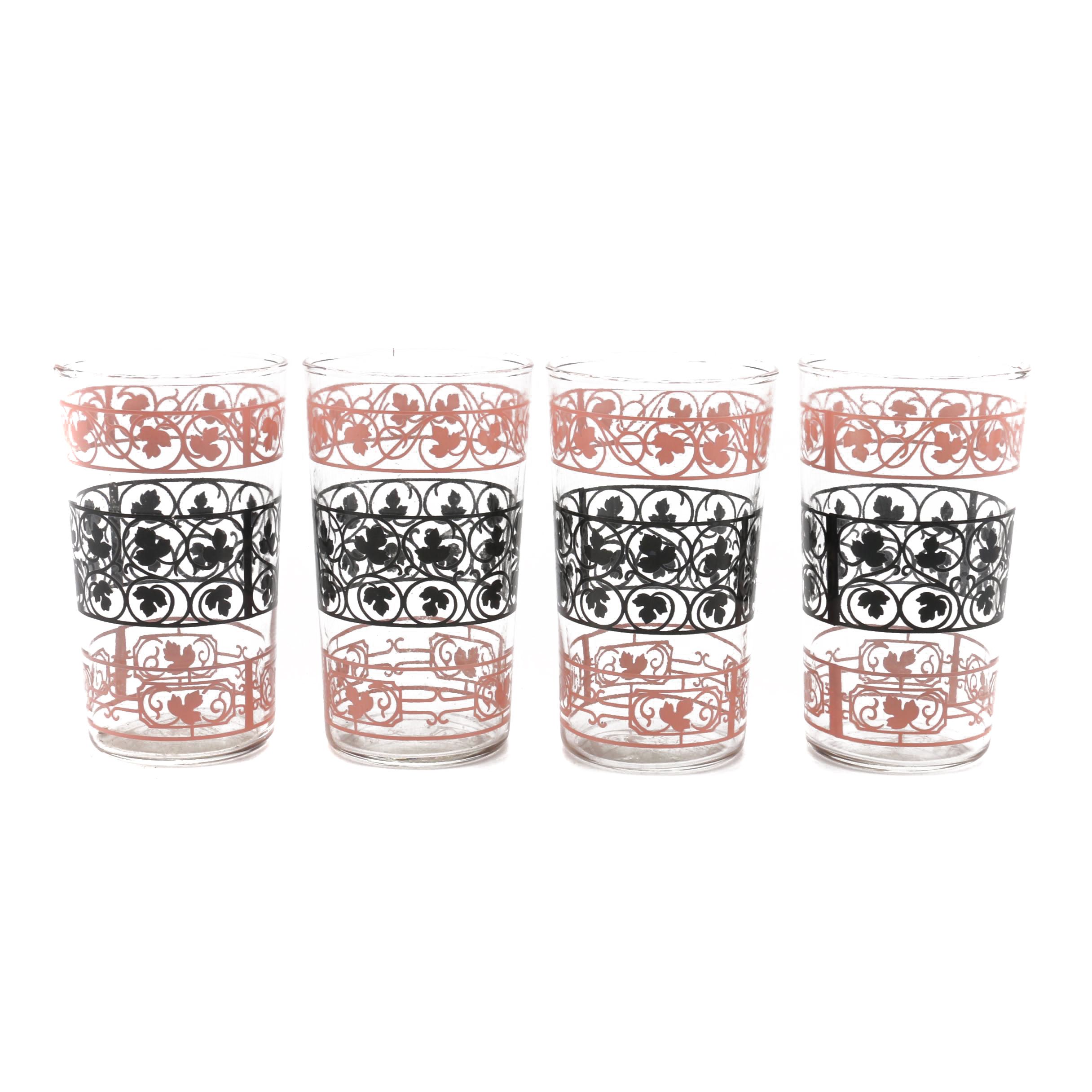 Mid-Century Modern Glass Tumblers