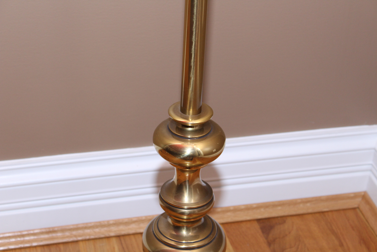 Vintage Brass Floor Lamp