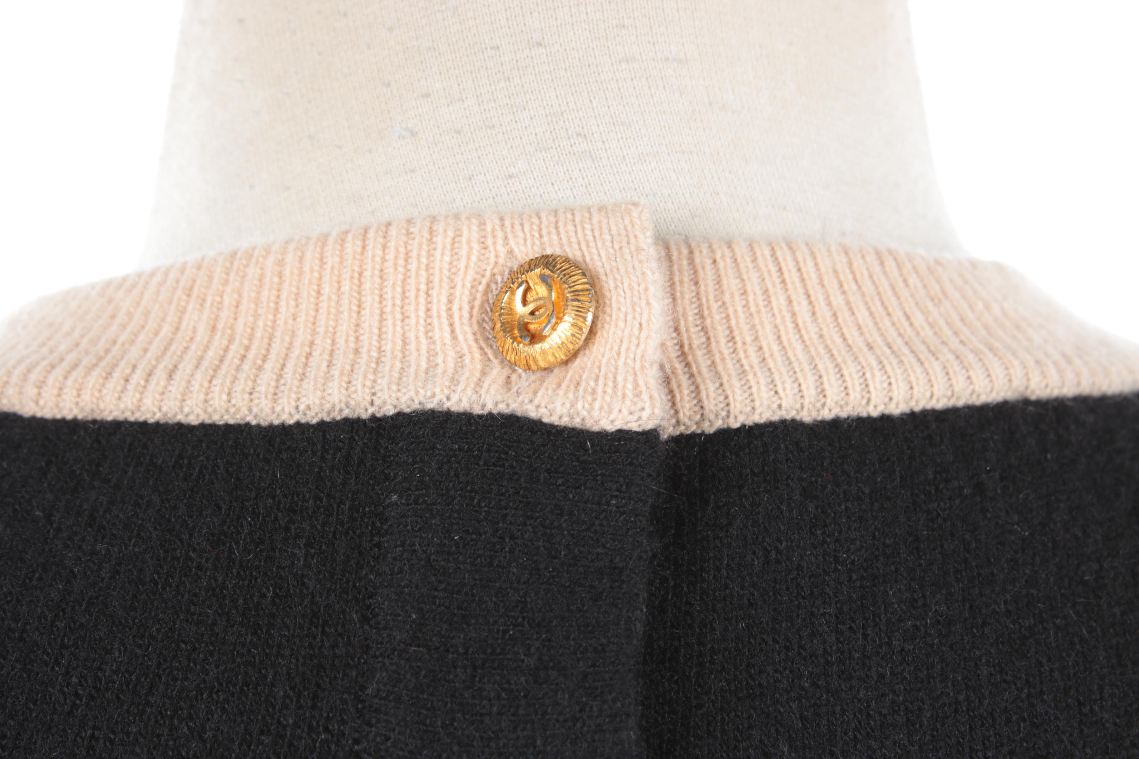 Chanel Cashmere Blend Short Sleeve Top