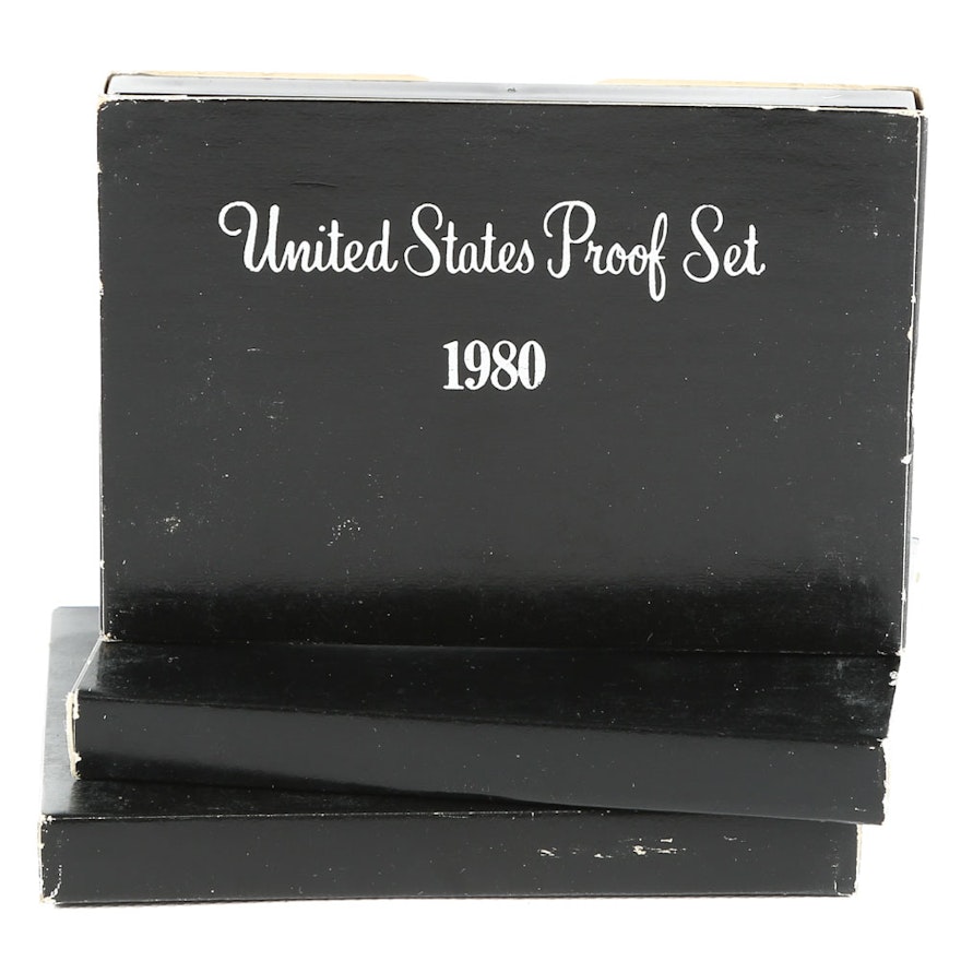 1980 - 1983 United States Proof Set