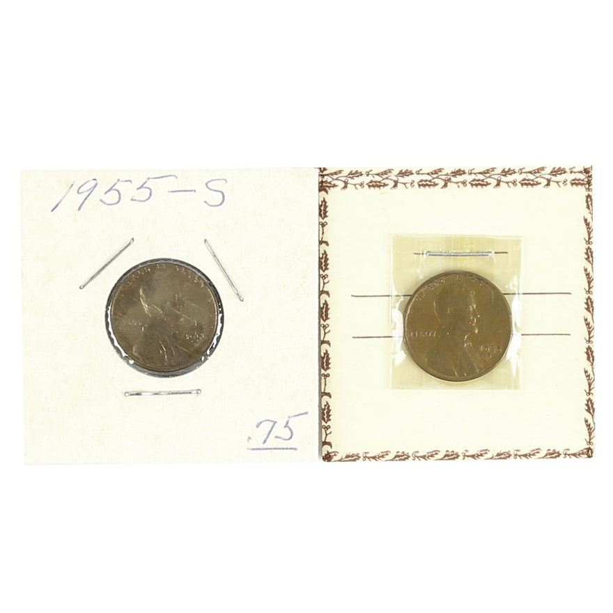 1955-S Lincoln Wheat Cent