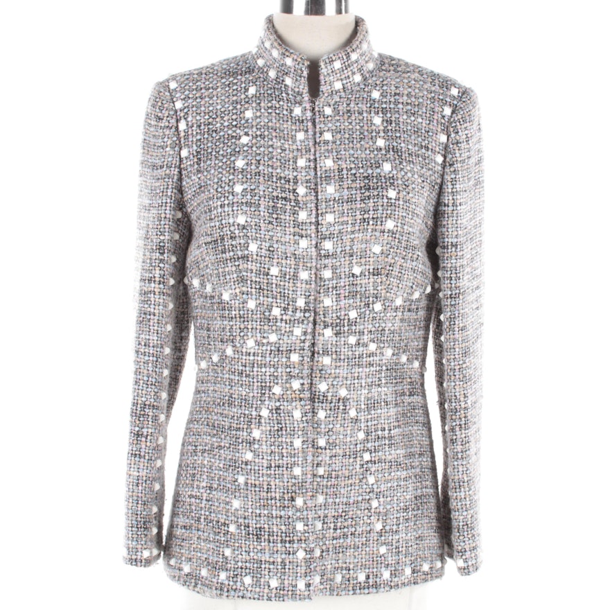 Chanel Autumn Winter 2003 Bouclé Tweed Jacket