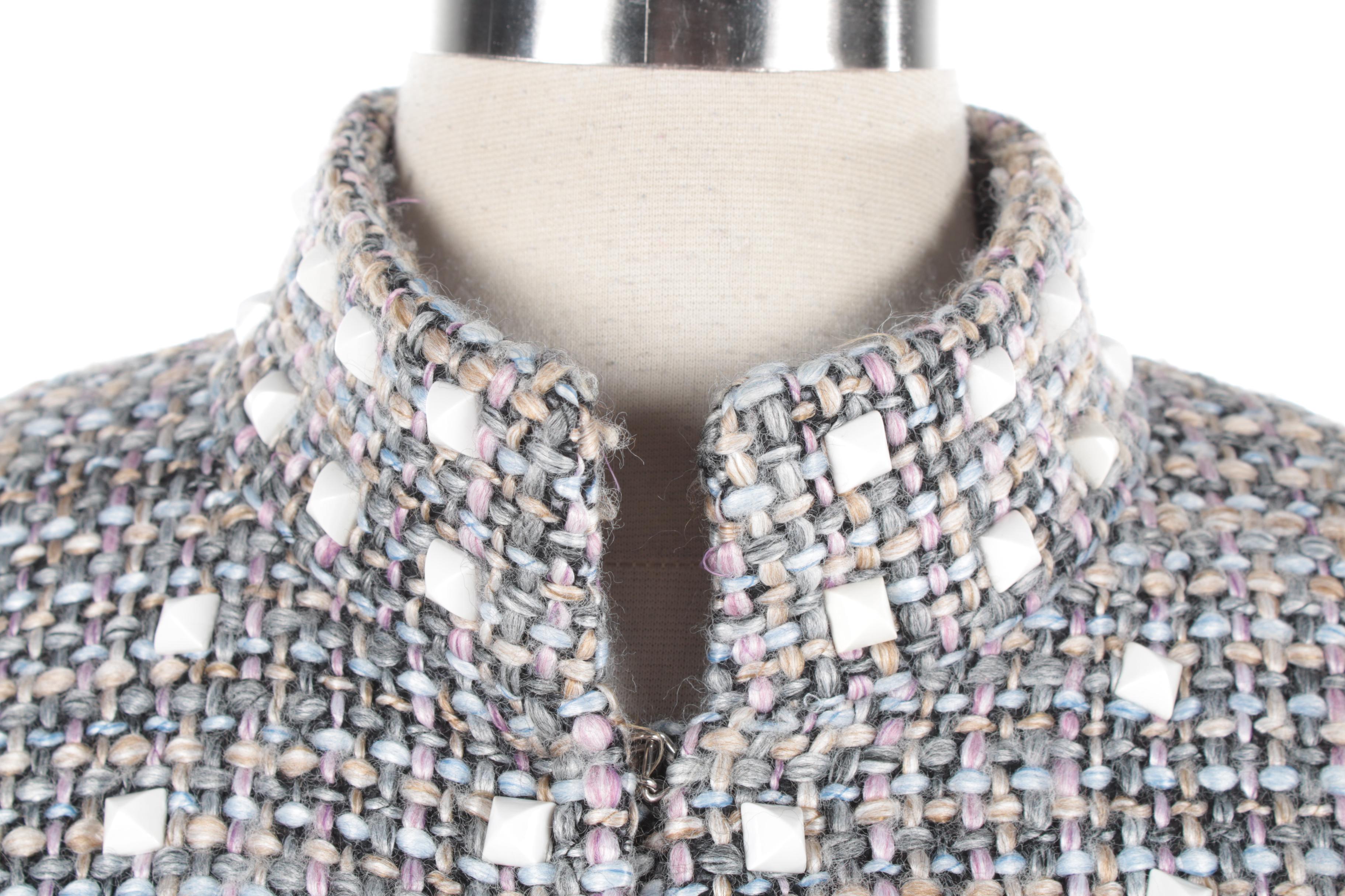 Chanel Autumn Winter 2003 Bouclé Tweed Jacket