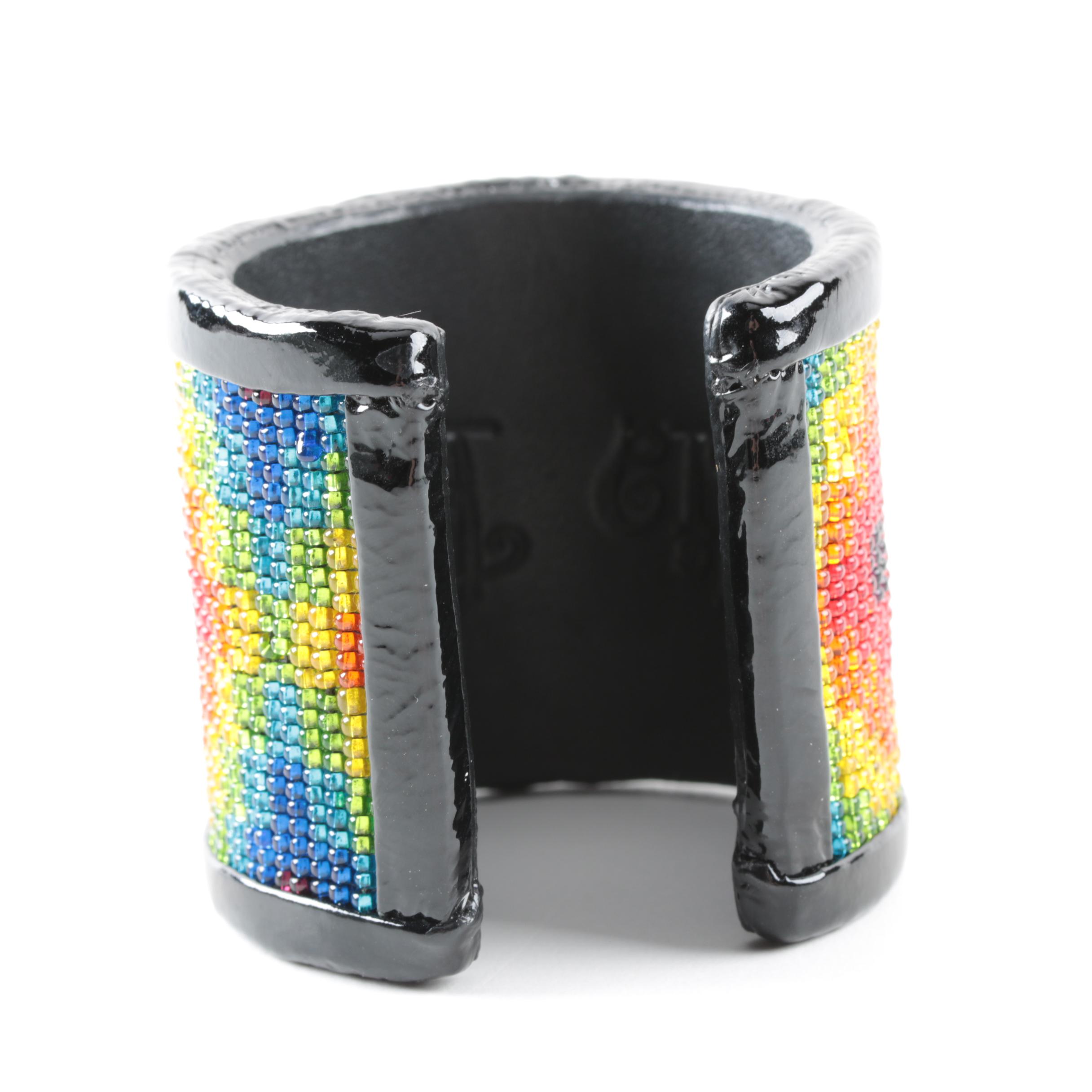 Dalia Pascal Beaded Cuff Bracelet