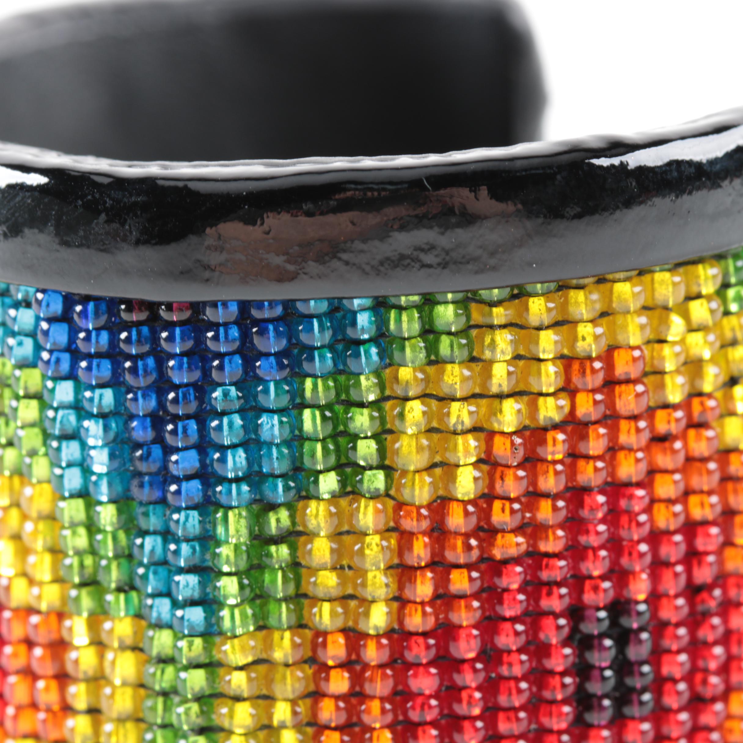 Dalia Pascal Beaded Cuff Bracelet