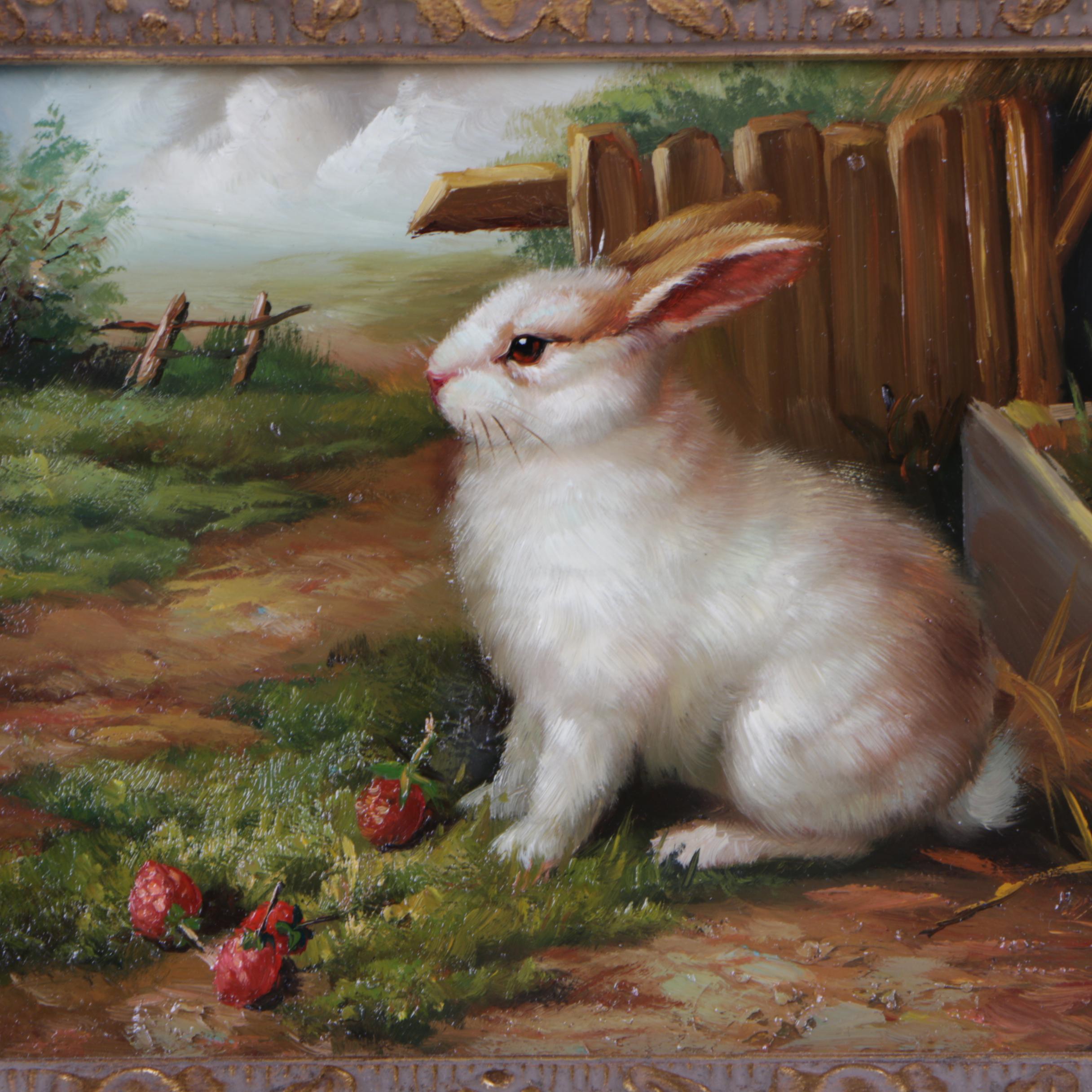 Hagel Oil Painting of Rabbit