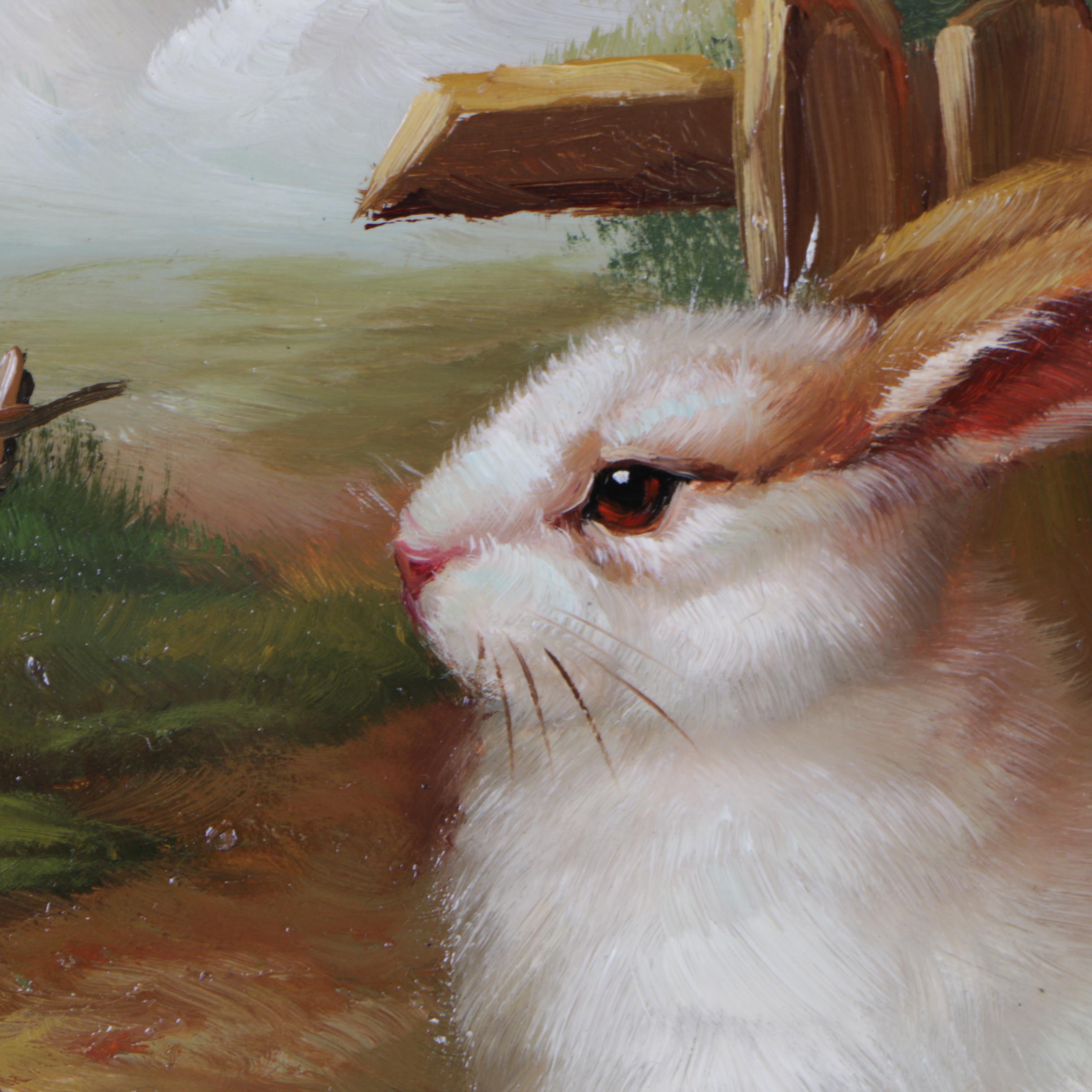 Hagel Oil Painting of Rabbit