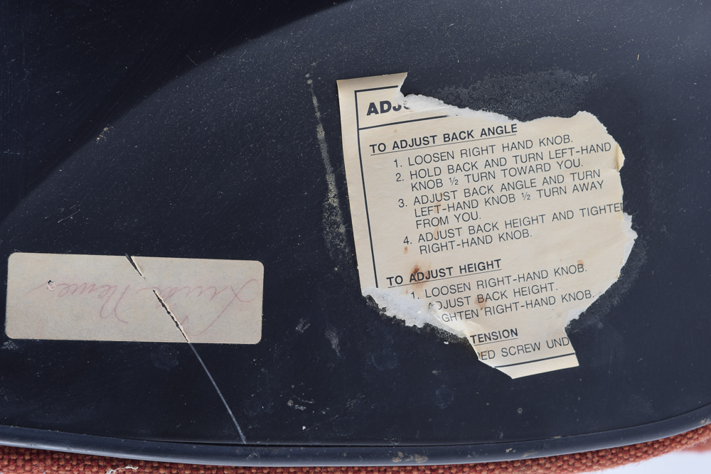 Vintage Adjustable Office Chair by Knoll