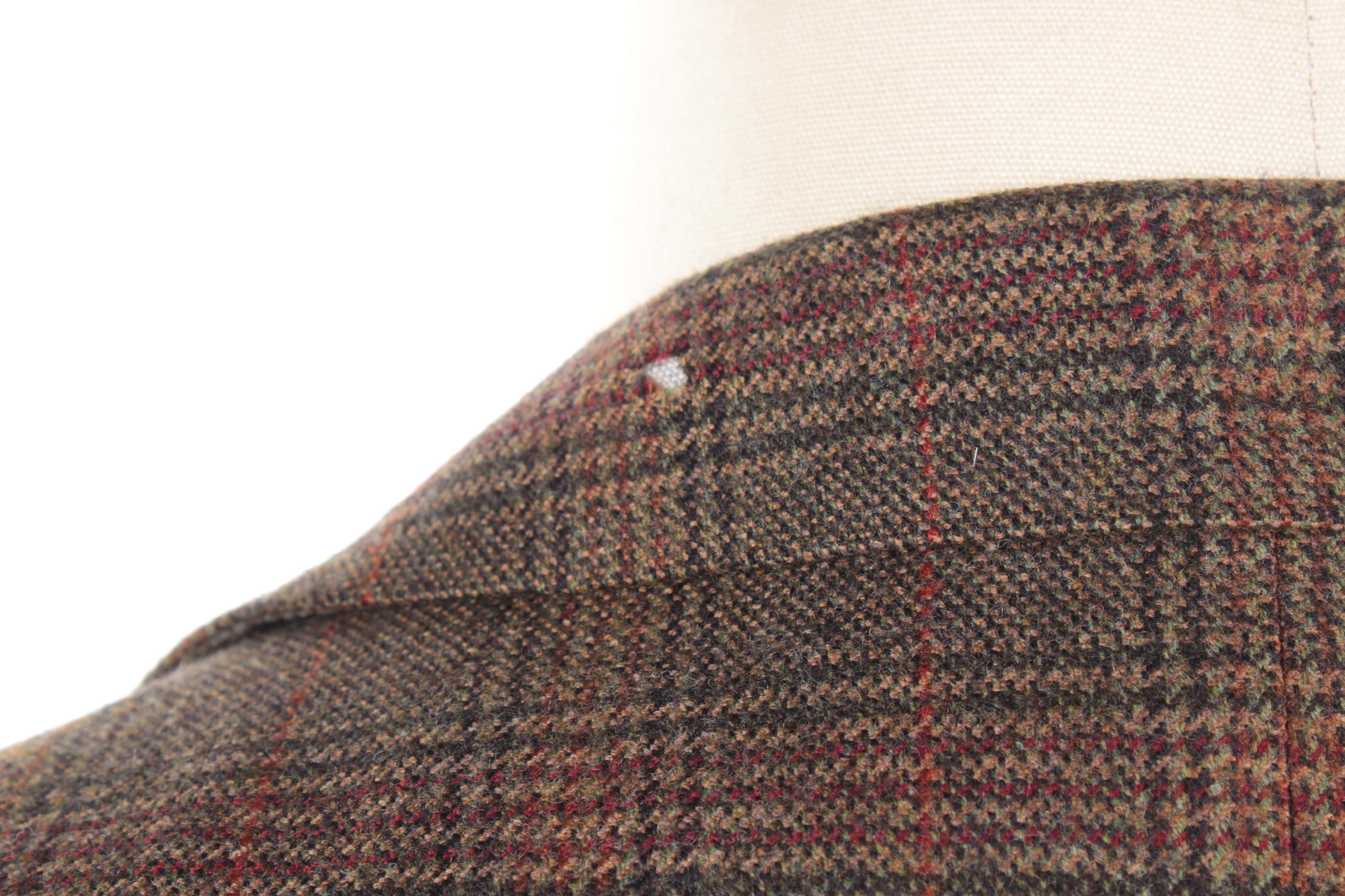 Men's Ermenegildo Zegna Heritage Plaid Wool Suit Jacket