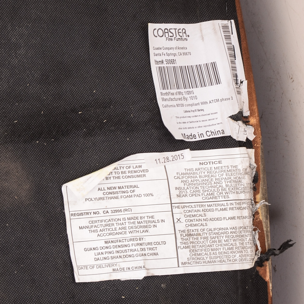 Coaster "Victoria" Leather Sofa