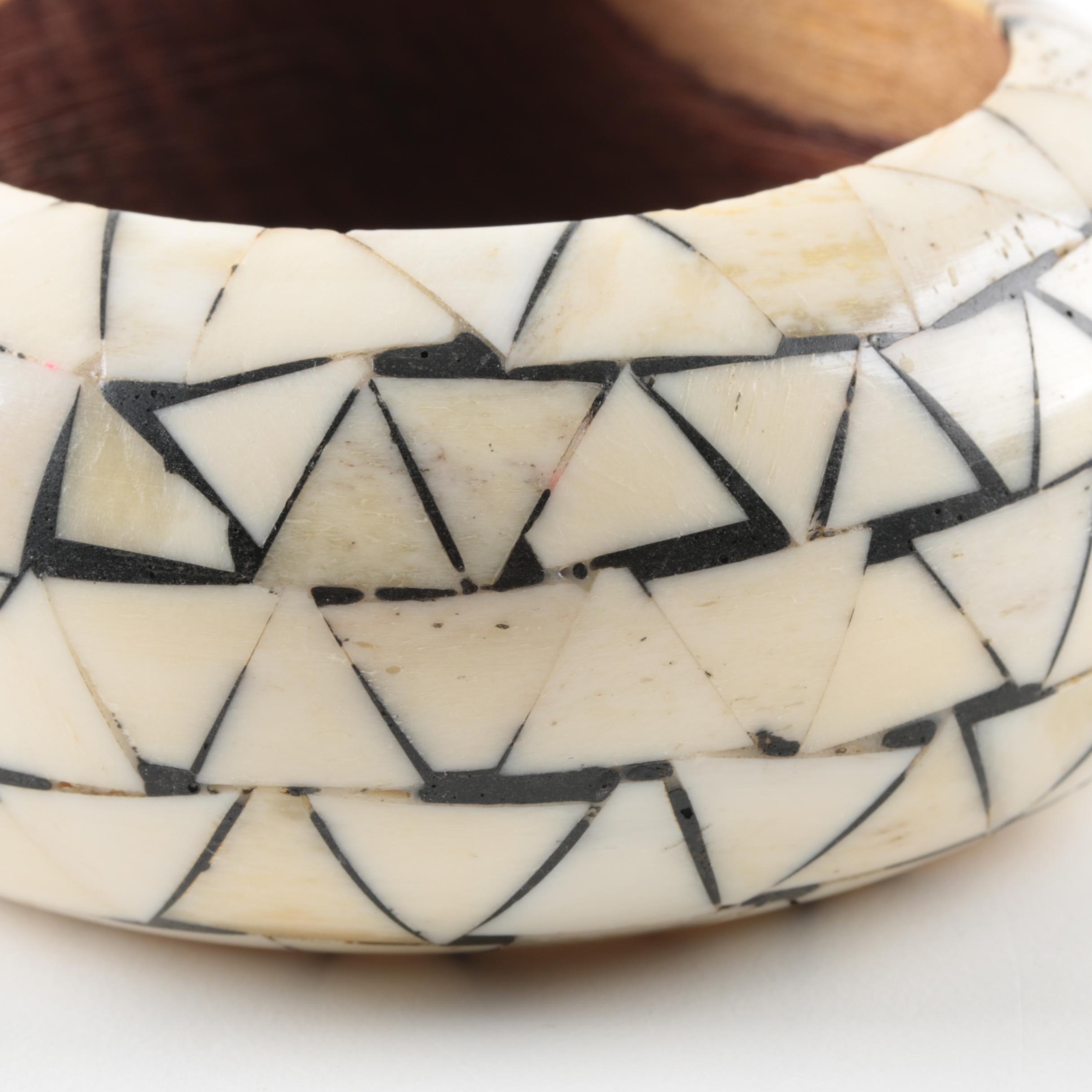 Selection of Bone and Resin Bracelets