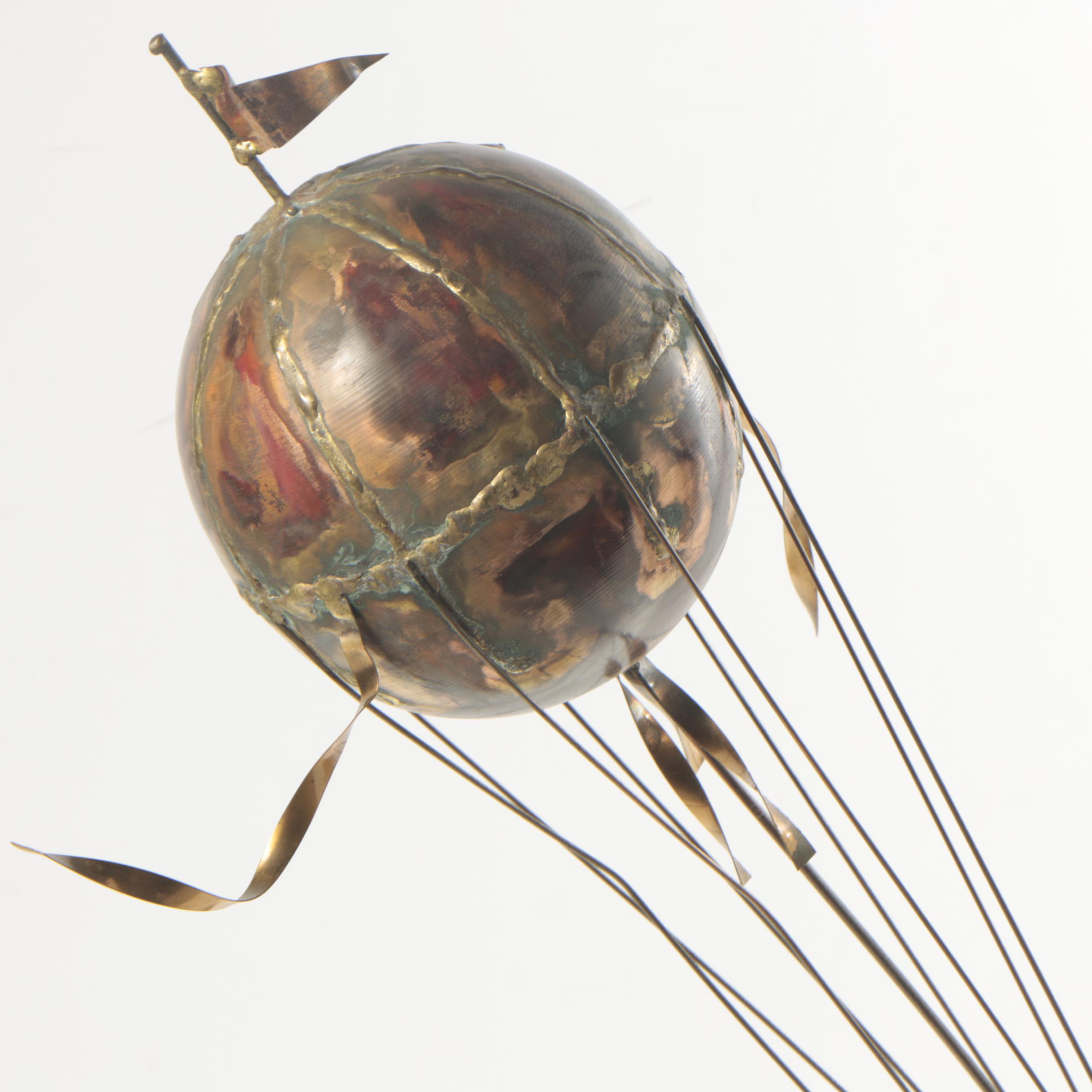 Brian Bijan Copper and Calcite Sculpture